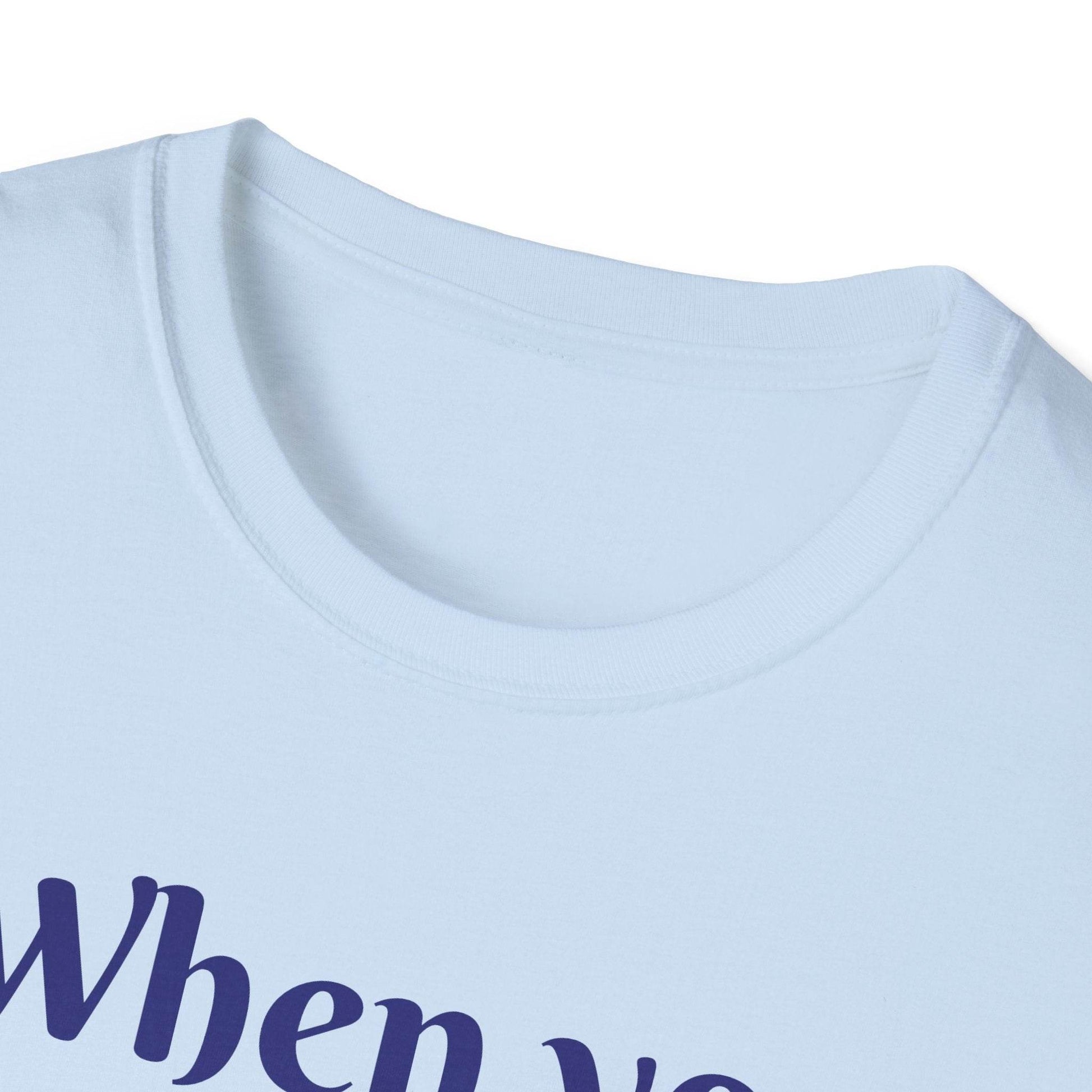 Unisex Softstyle T-Shirt - 'Just Breathe' - The Dreamer's Bookshop.