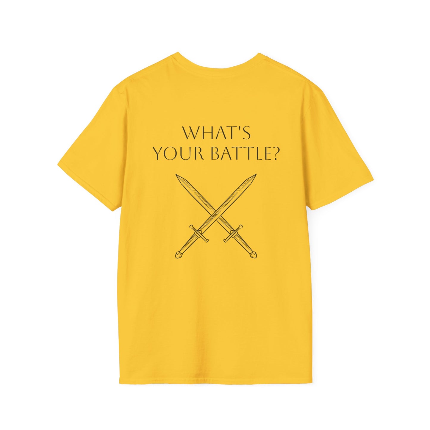Endometriosis Warrior Unisex Softstyle T-Shirt - What's Your Battle?