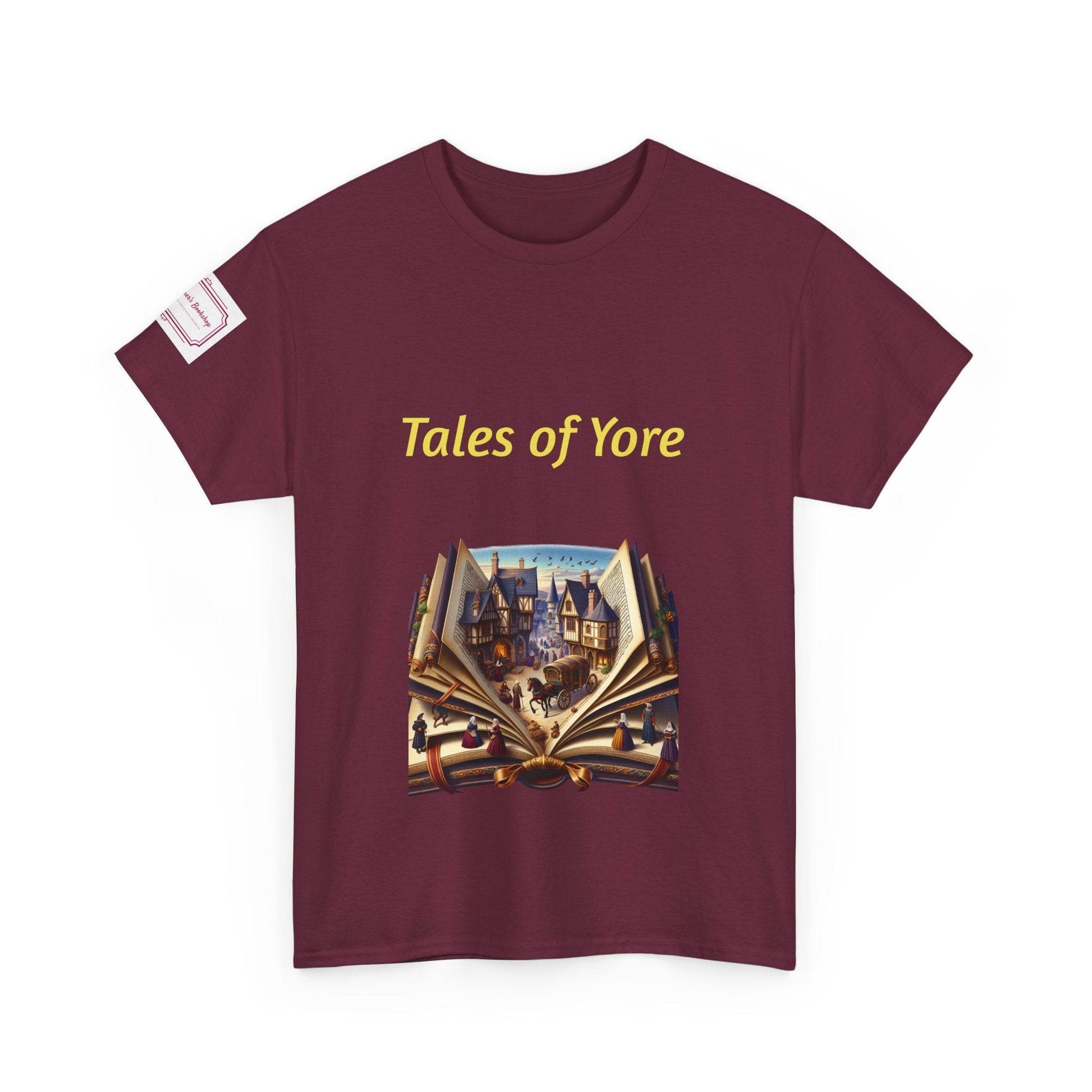 Tales of Yore - Unisex Heavy Cotton Tee - Historical Books - The Dreamer's Bookshop.