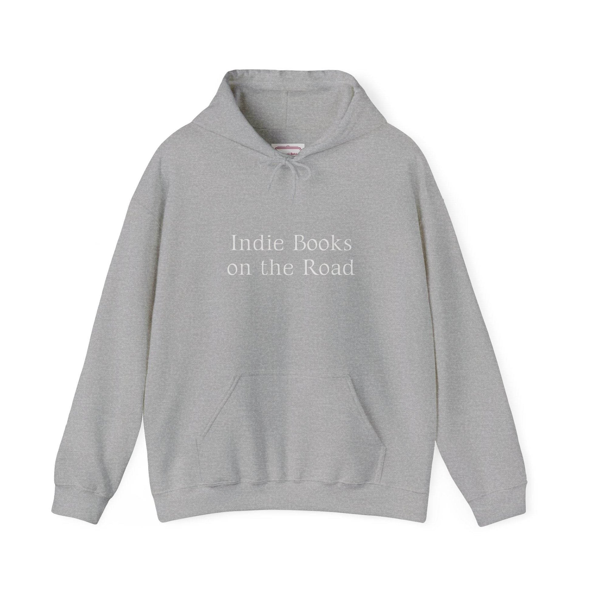 Indie Books Hooded Sweatshirt - Perfect for Literary Lovers - The Dreamer's Bookshop.