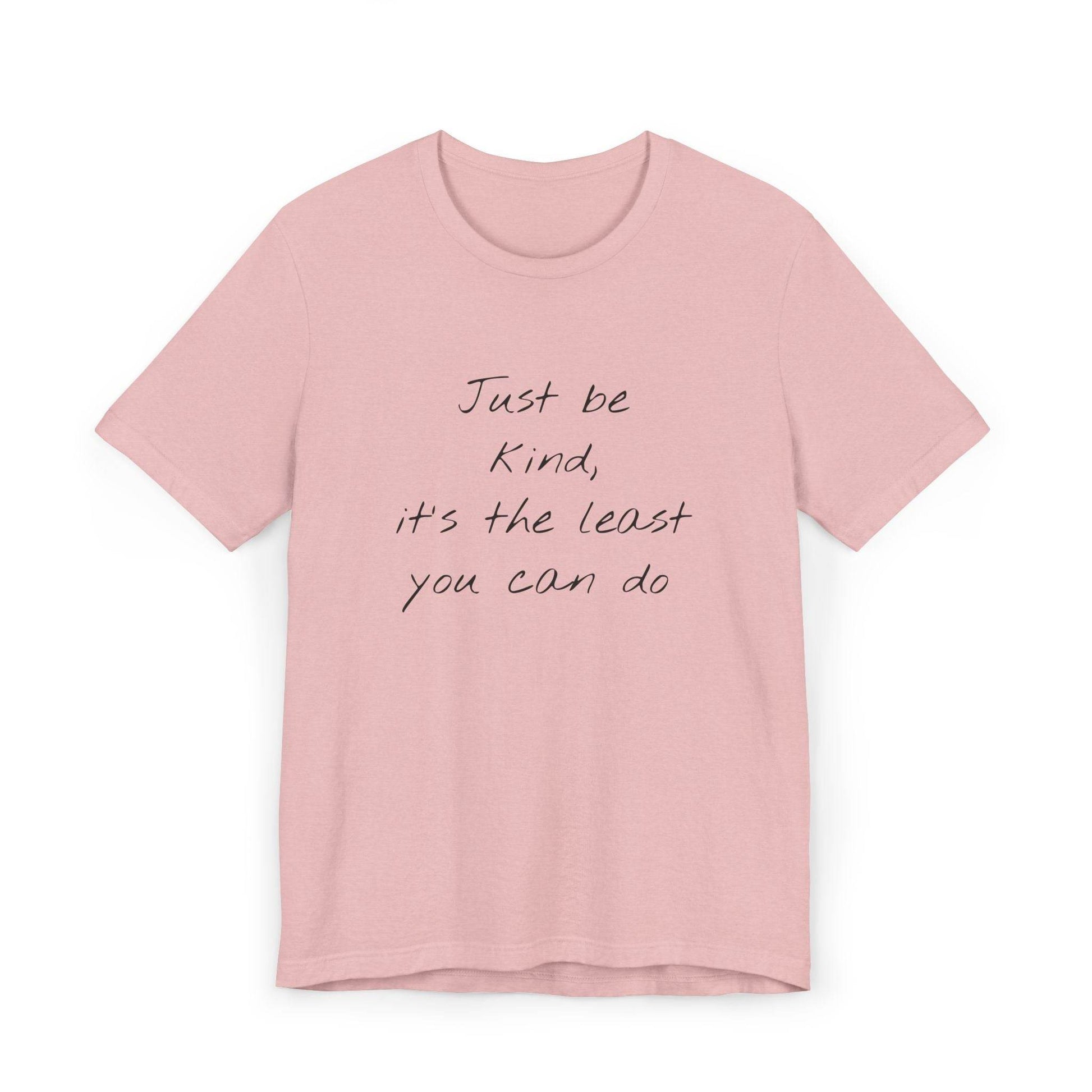 Inspirational Unisex Jersey T-Shirt - Be Kind Vibe - The Dreamer's Bookshop.