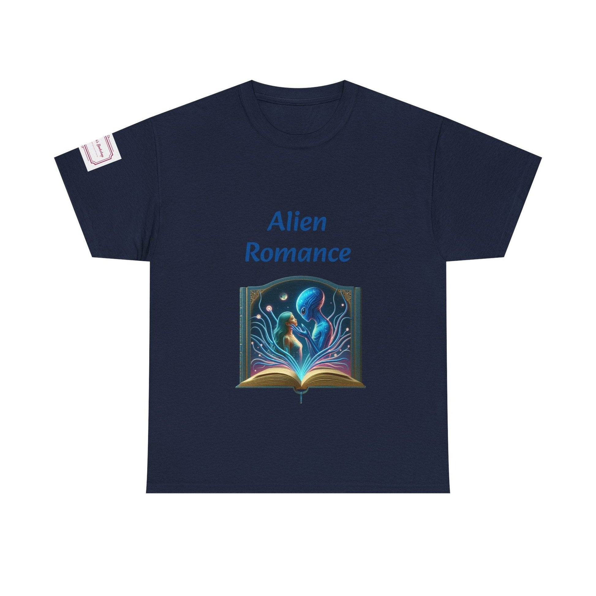 Sci-Fi - Unisex Heavy Cotton Tee - Alien Romance Books - The Dreamer's Bookshop.