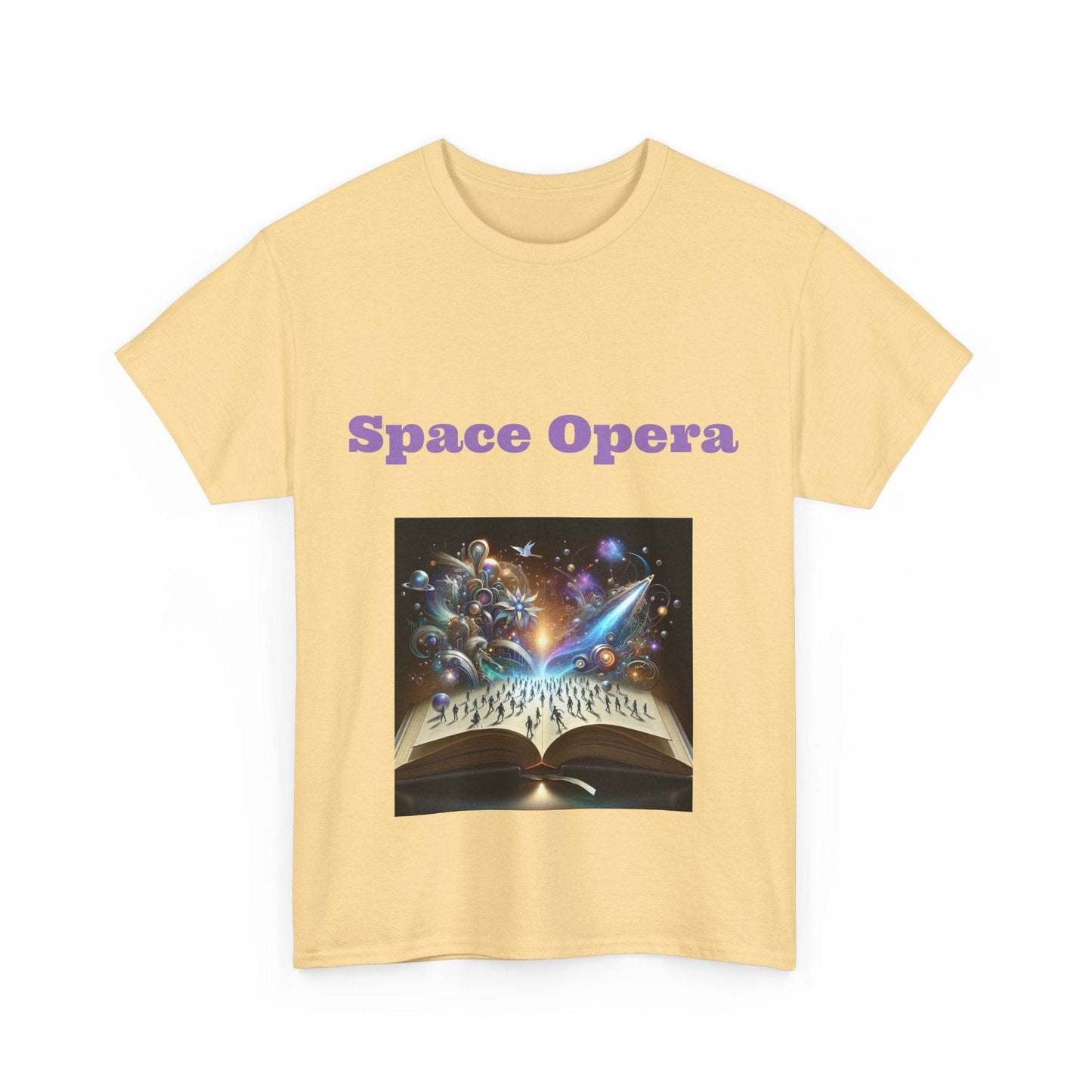 Space Opera - Unisex Heavy Cotton Tee - Sci-Fi Books - The Dreamer's Bookshop.