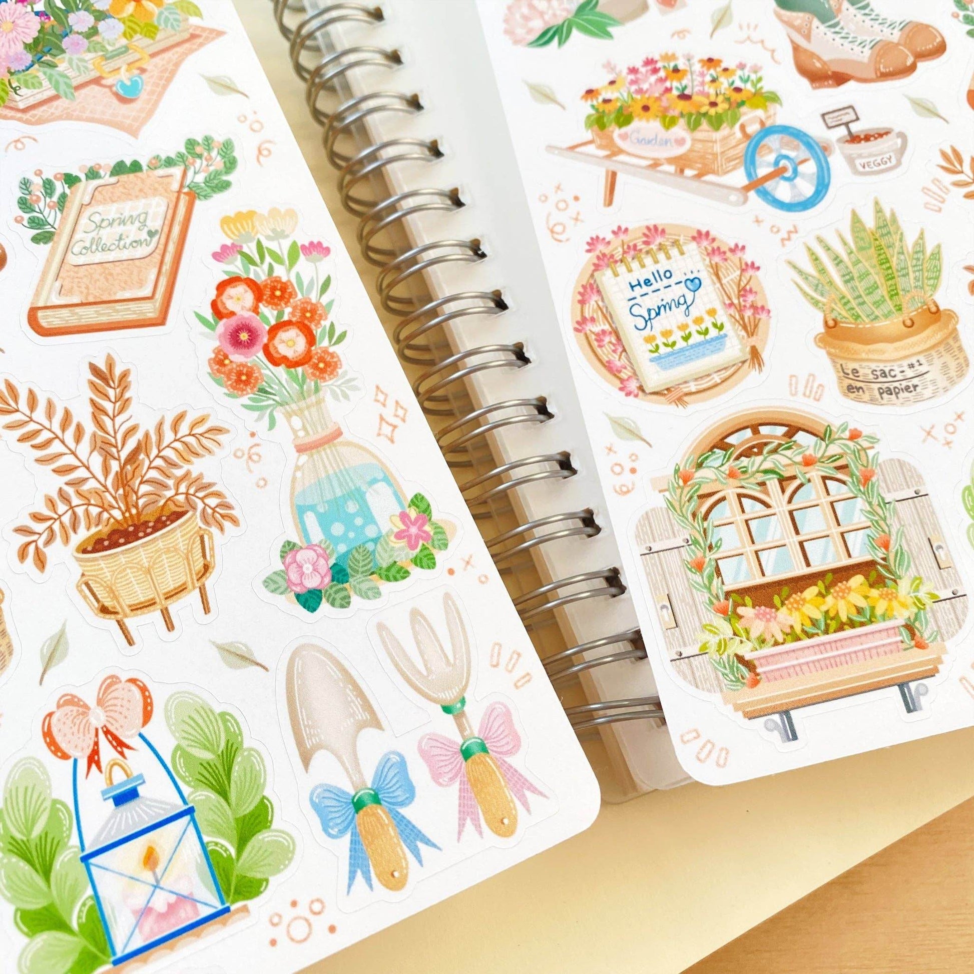 LETTOOn - Stickervel - Lentevibes - The Dreamer's Bookshop.