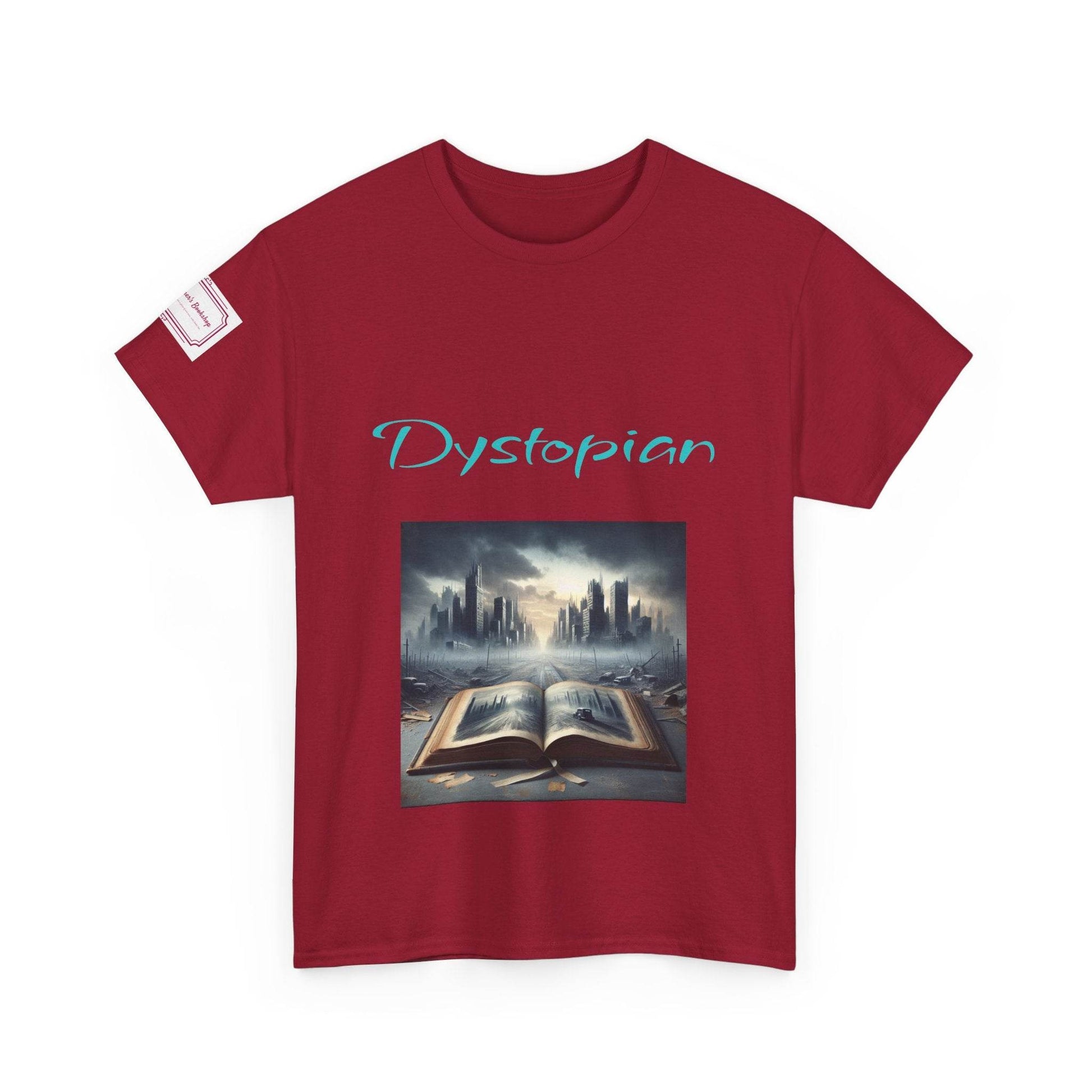 Fiction - Graphic Unisex Heavy Cotton Tee - Dystopian Books - The Dreamer's Bookshop.