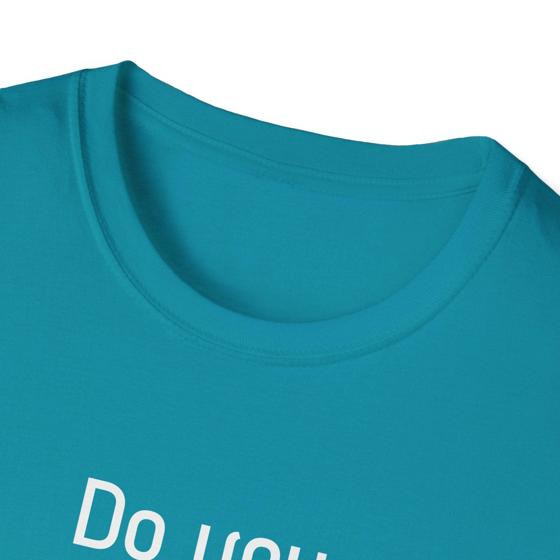 Inspirational Unisex Softstyle T-Shirt - 'Think Again' Motivational Design - The Dreamer's Bookshop.