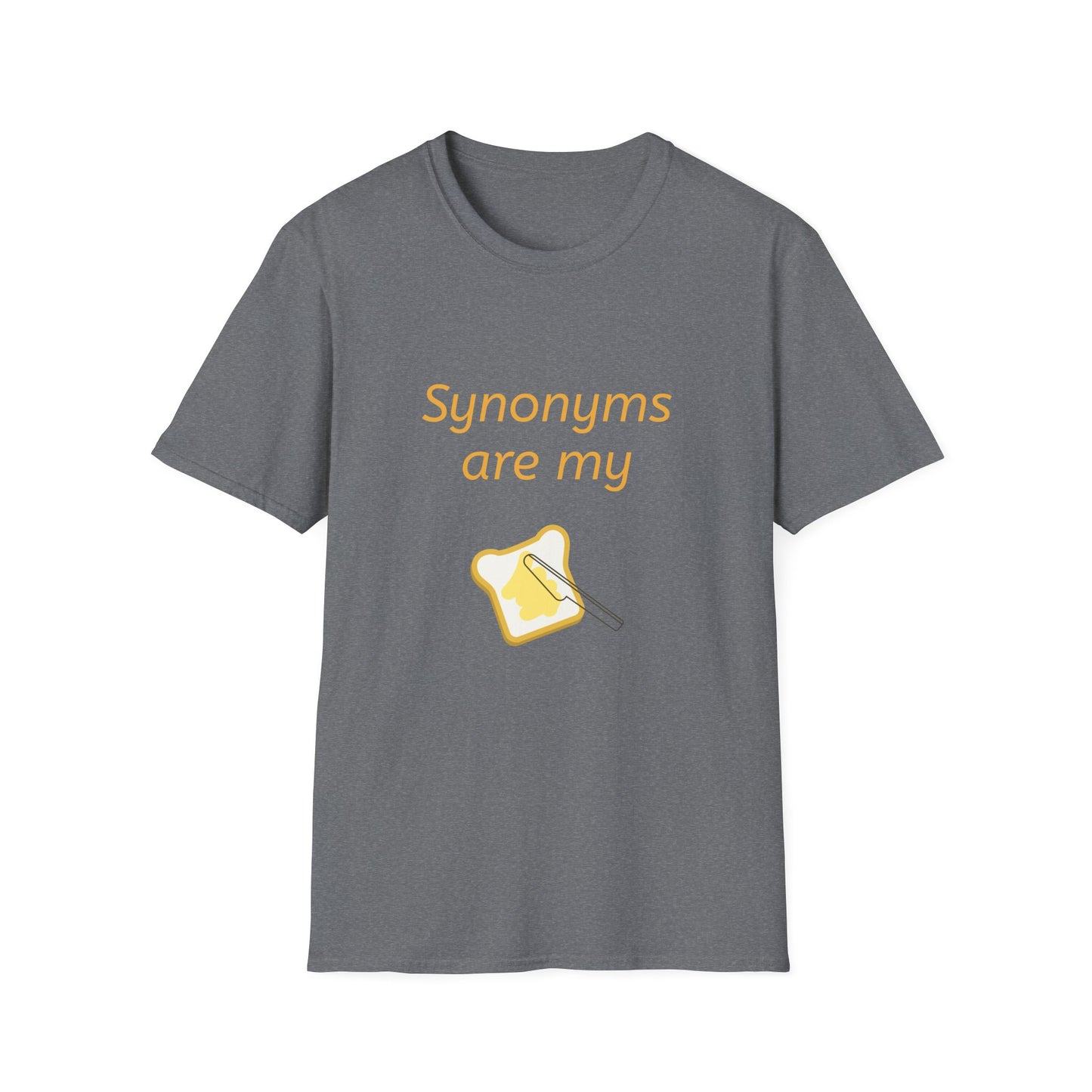 Funny "Synonyms Are My Jam" T-Shirt for Word Lovers - The Dreamer's Bookshop.