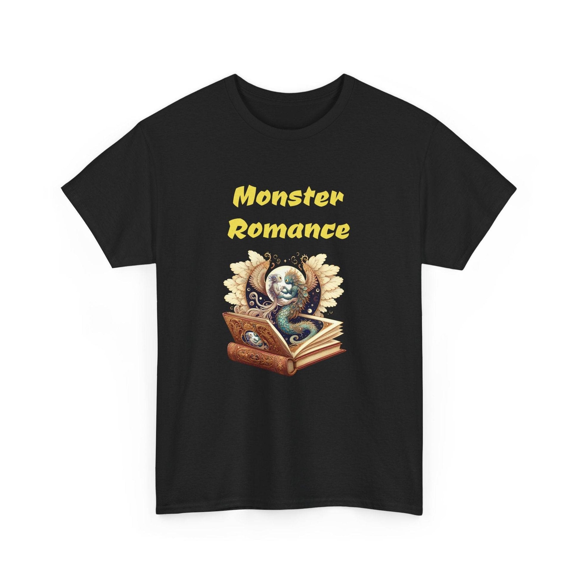 Fantasy - Graphic Tee - Unisex Heavy Cotton T-Shirt Monster Romance Books - The Dreamer's Bookshop.