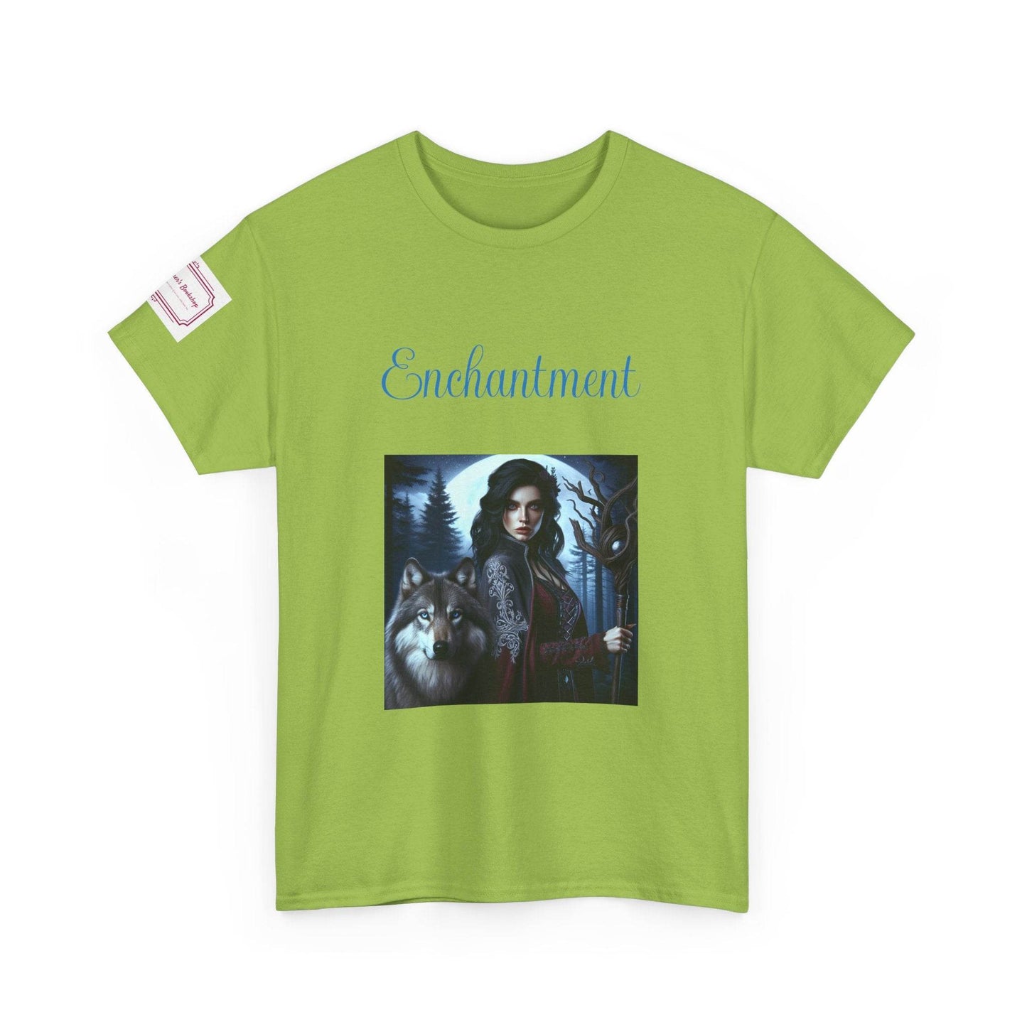 Enchanting Forest Unisex Heavy Cotton Tee - Perfect for Mystical Occasions - The Dreamer's Bookshop.