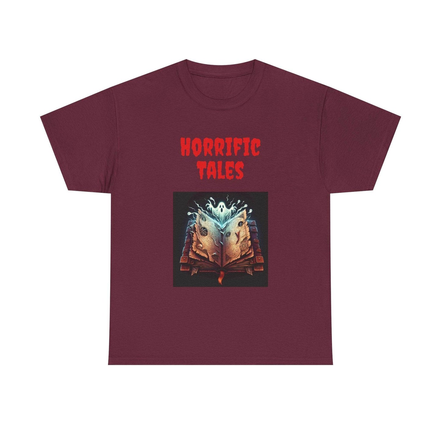 Horrific Tales - A Unisex Heavy Cotton Tee - Perfect for Book Lovers - The Dreamer's Bookshop.