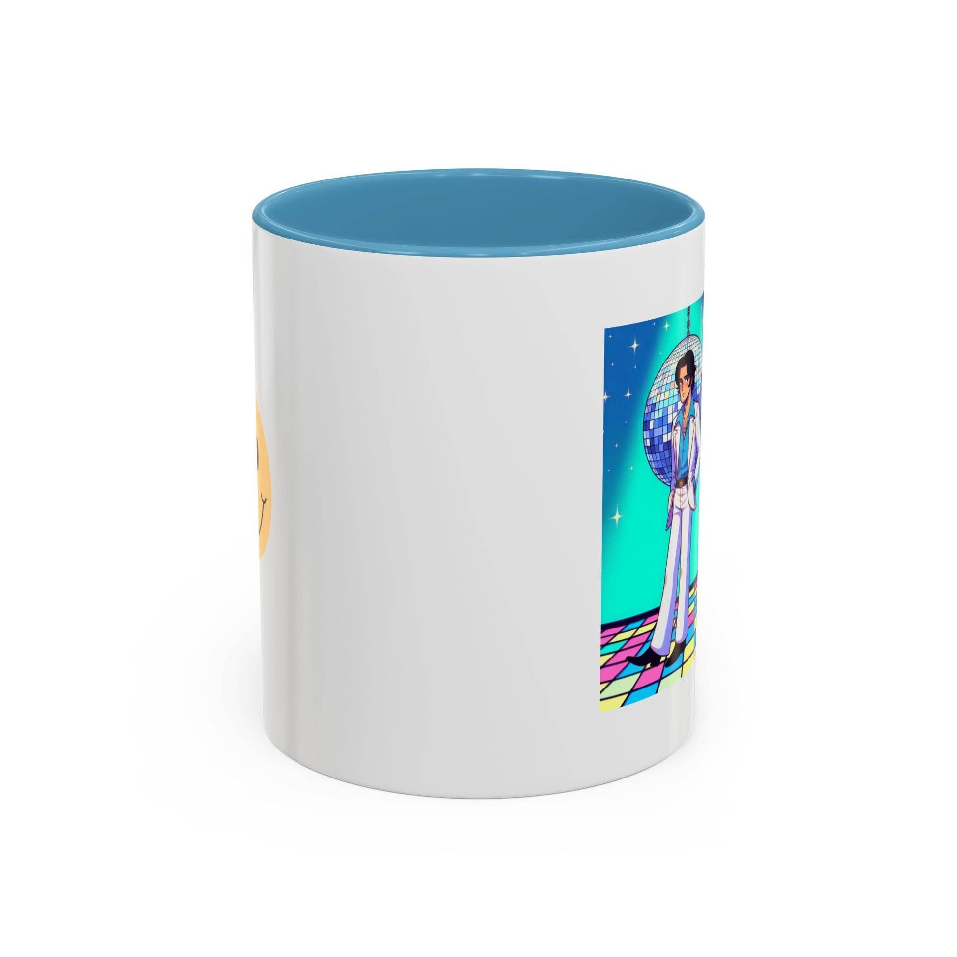 Retro Vibe Accent Coffee Mug - I should be reading - The Dreamer's Bookshop.
