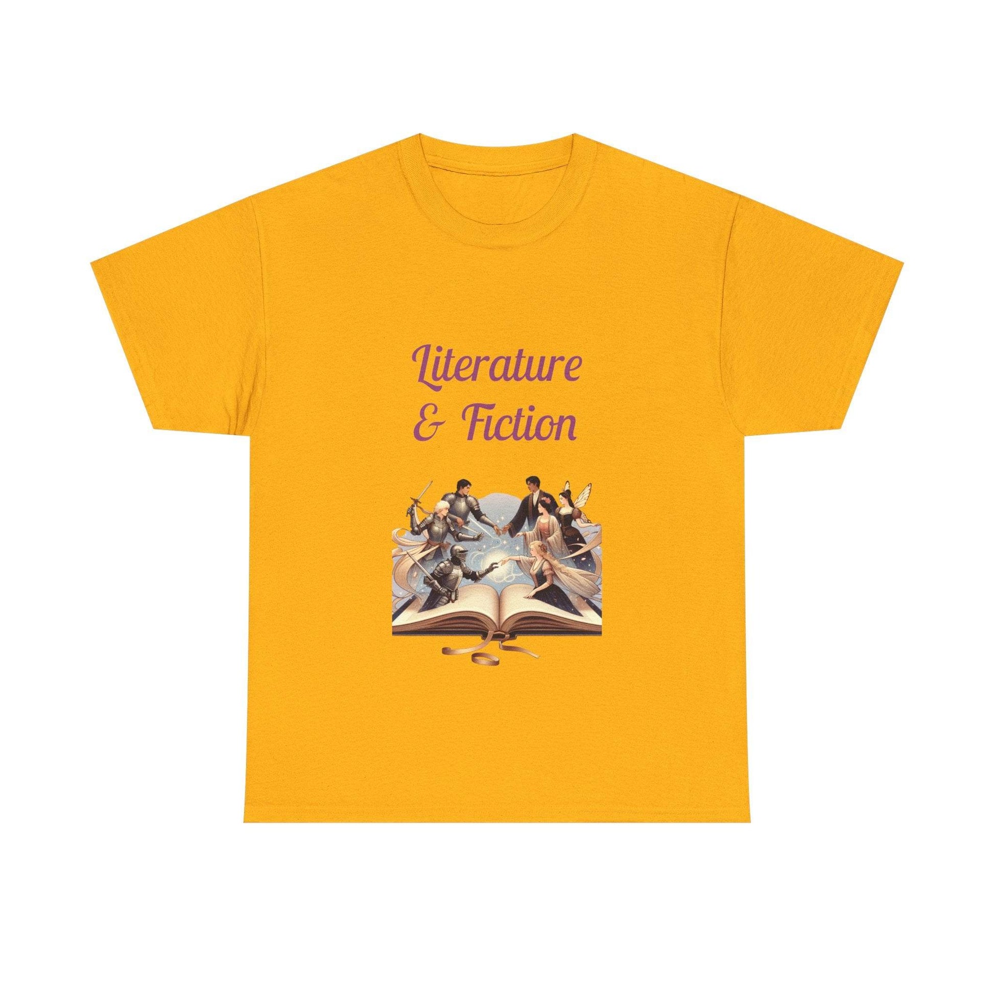 Fiction - Unisex Heavy Cotton Tee - Literature Books - The Dreamer's Bookshop.