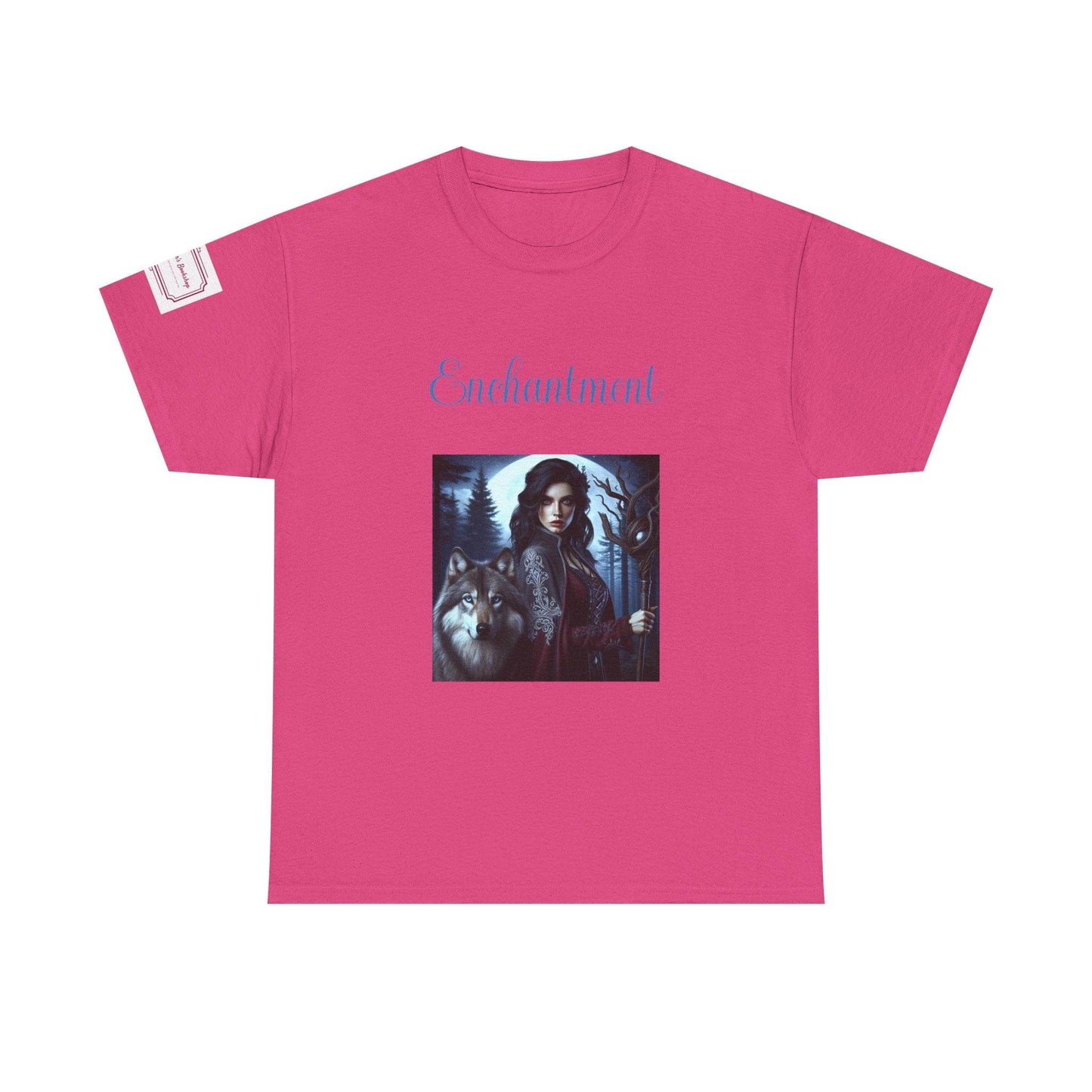 Enchanting Forest Unisex Heavy Cotton Tee - Perfect for Mystical Occasions - The Dreamer's Bookshop.
