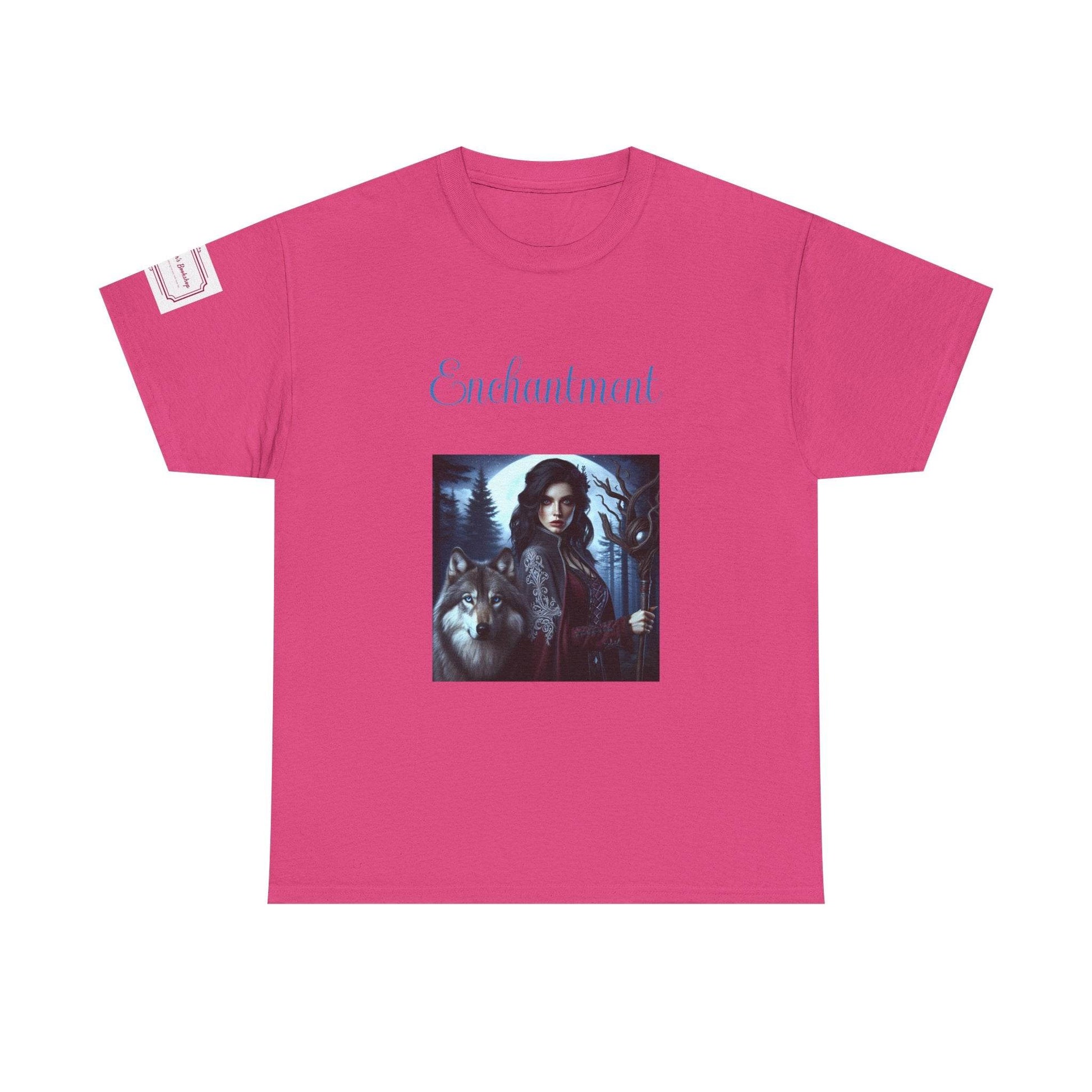 Enchanting Forest Unisex Heavy Cotton Tee - Perfect for Mystical Occasions - The Dreamer's Bookshop.