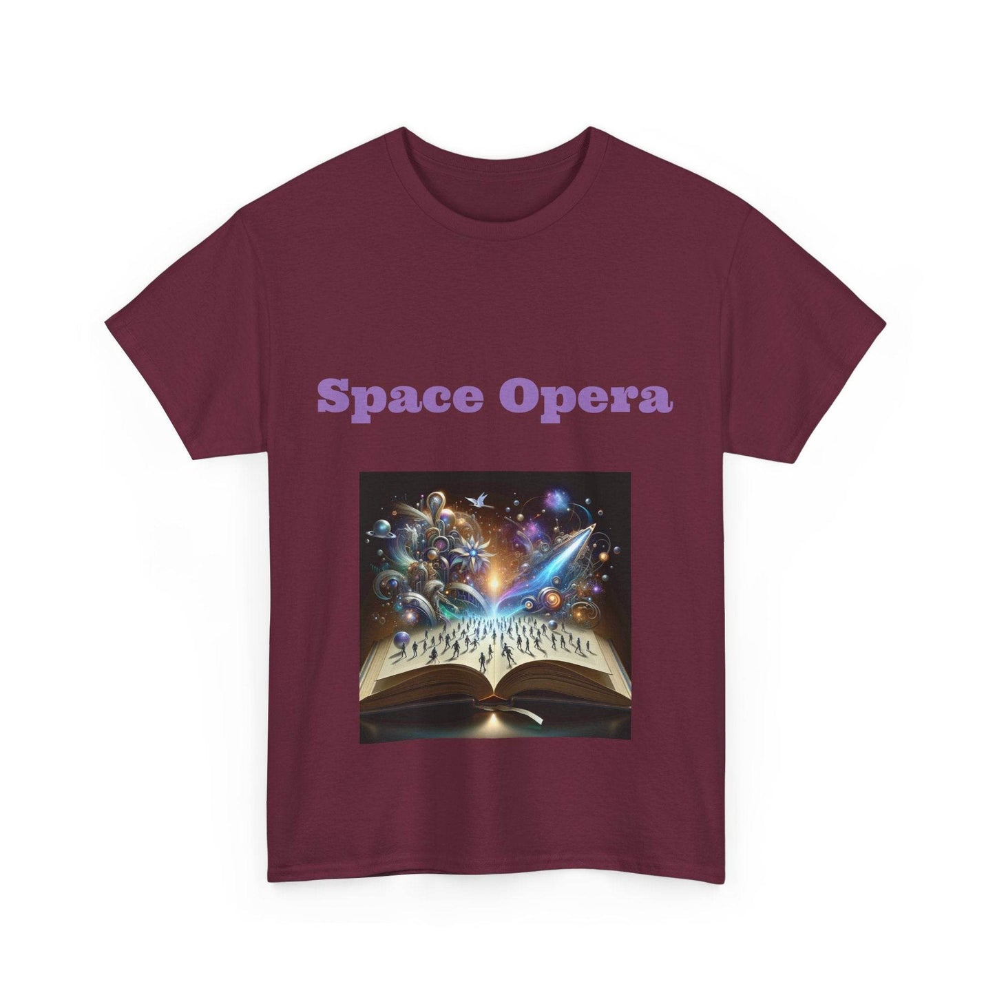 Space Opera - Unisex Heavy Cotton Tee - Sci-Fi Books - The Dreamer's Bookshop.