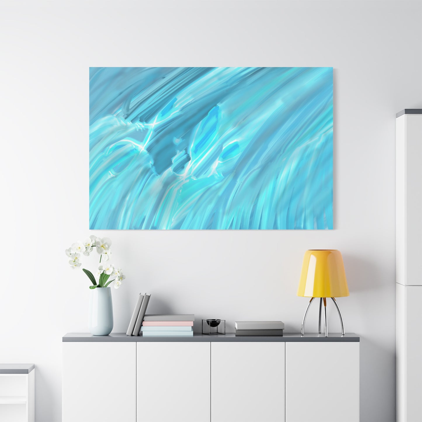 Pastel Dream Canvas *Life Hanging On* Visual Poetry