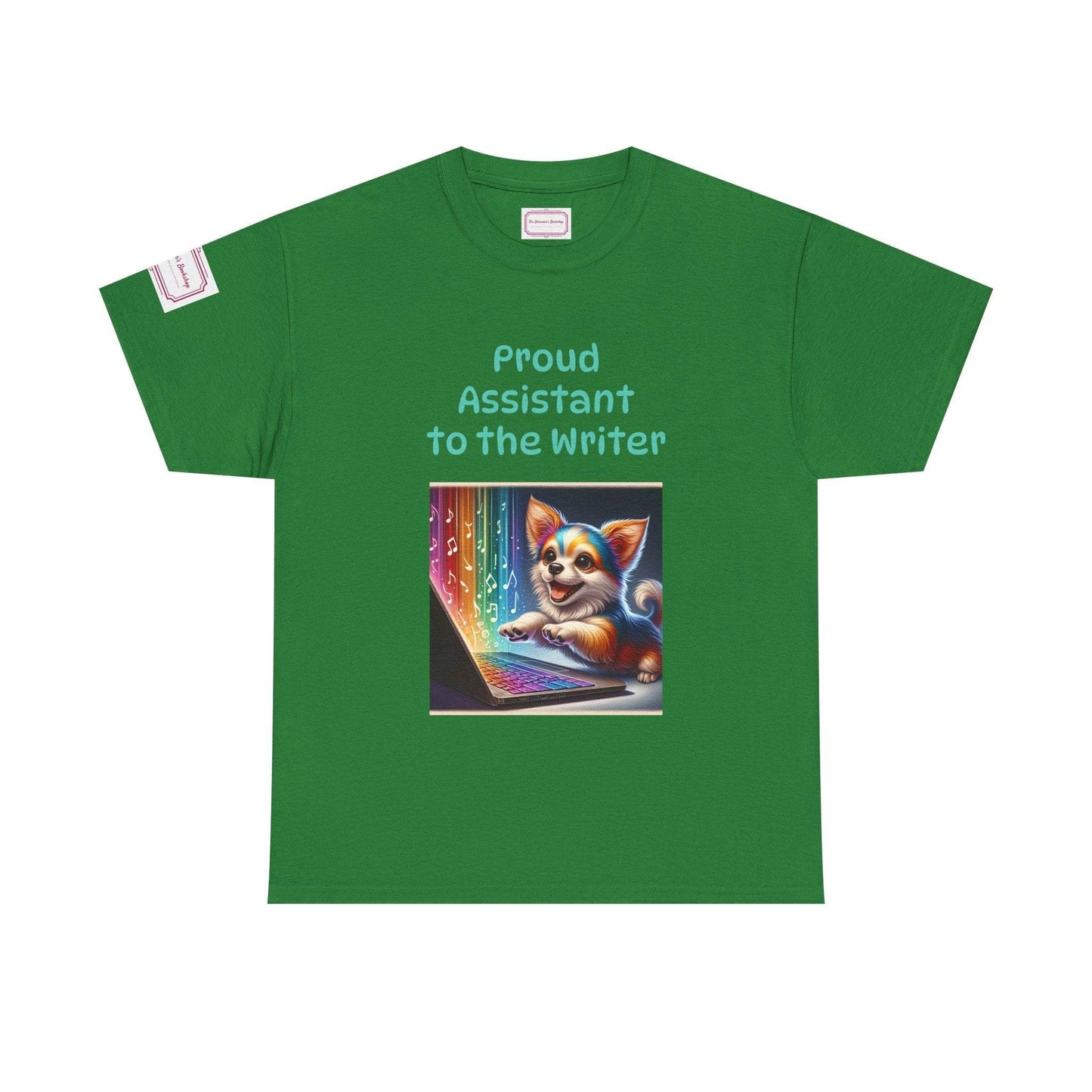 Writer Assistant - Unisex Heavy Cotton Tee - Perfect for Book Lovers - The Dreamer's Bookshop.