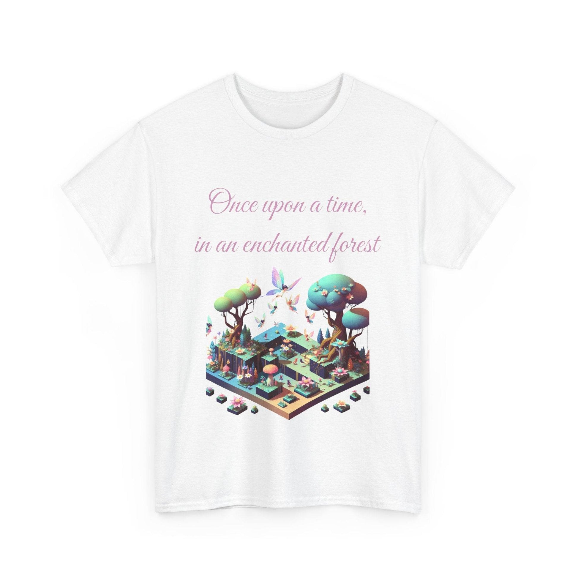 Enchanted Forest - Unisex Heavy Cotton Tee for Book Lovers - The Dreamer's Bookshop.