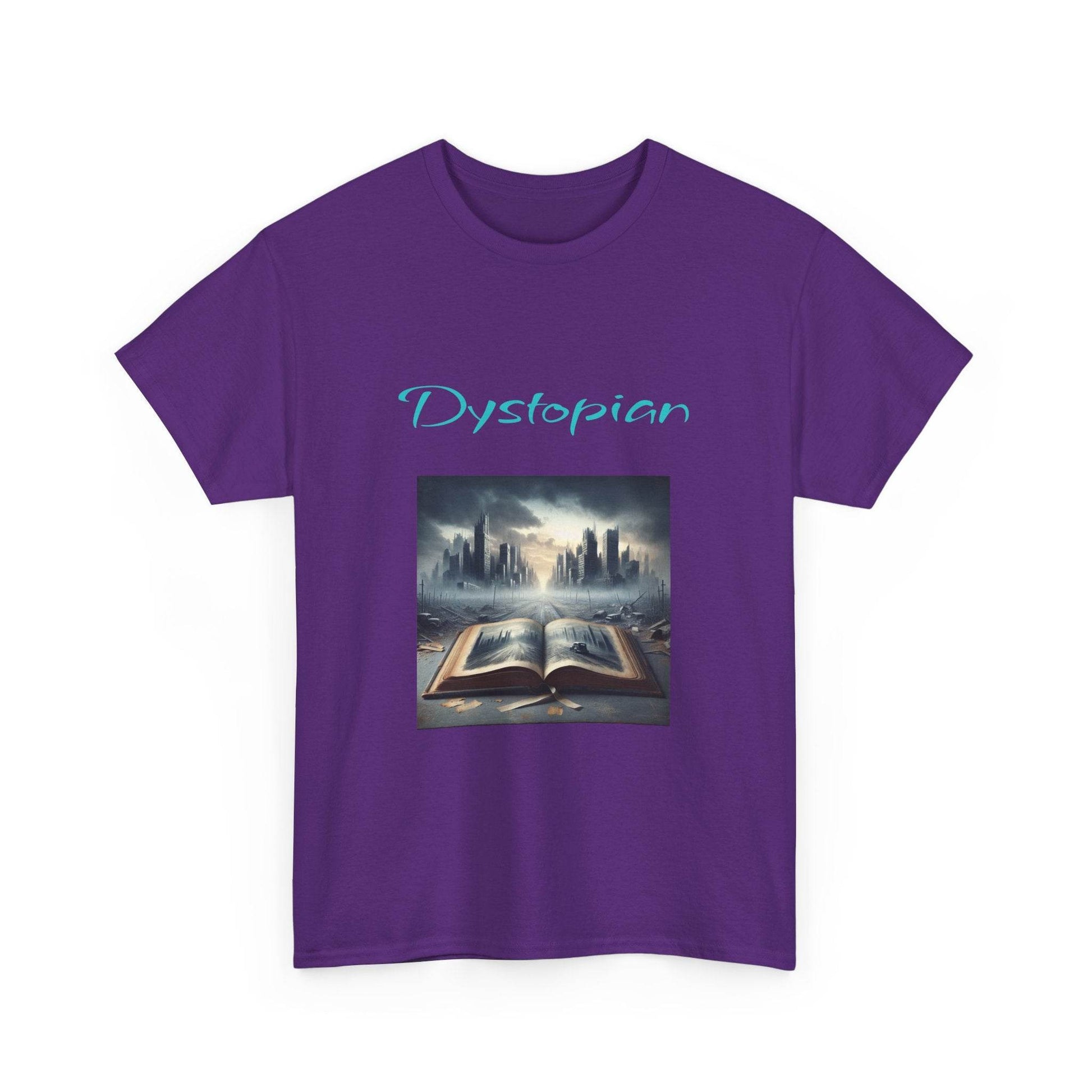 Fiction - Graphic Tee - Unisex Heavy Cotton T-Shirt Dystopian Books - The Dreamer's Bookshop.
