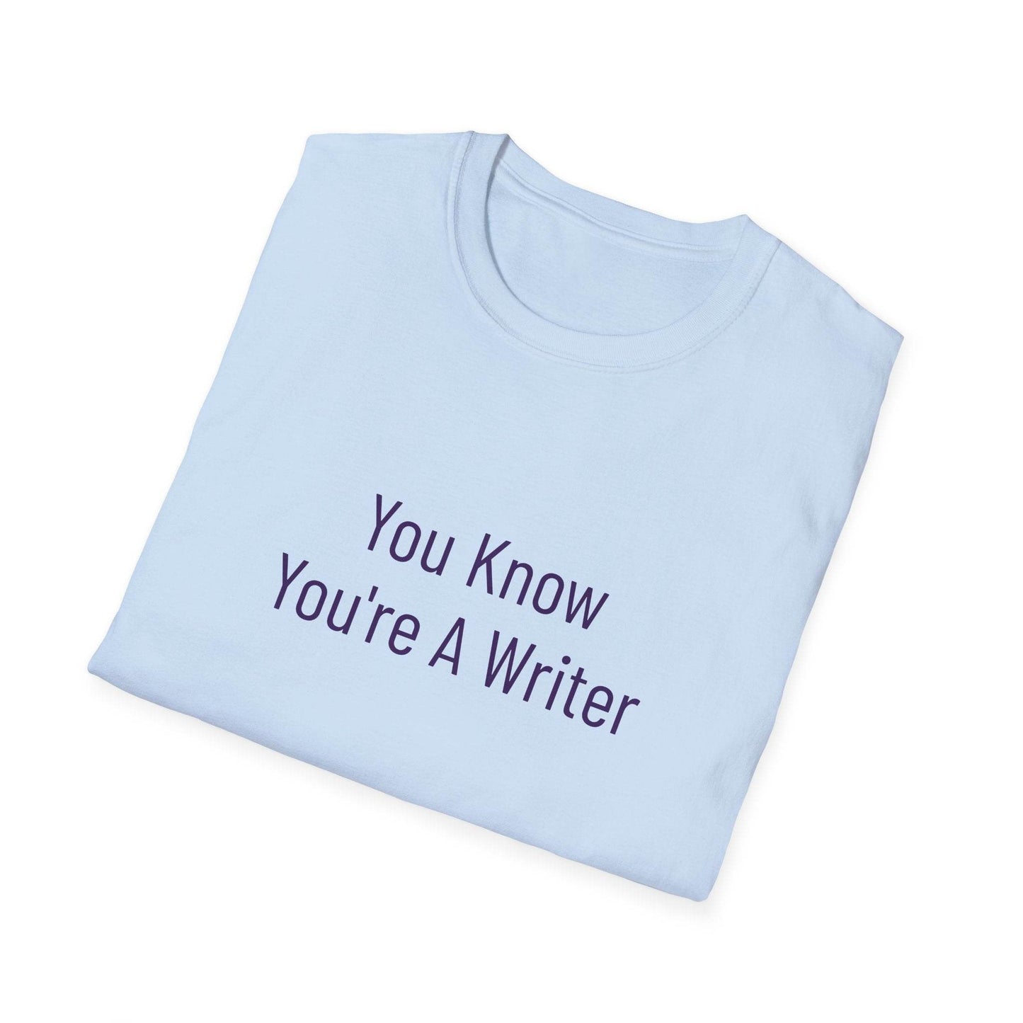 Unisex Softstyle T-Shirt - 'You Know' Philosophical - The Dreamer's Bookshop.