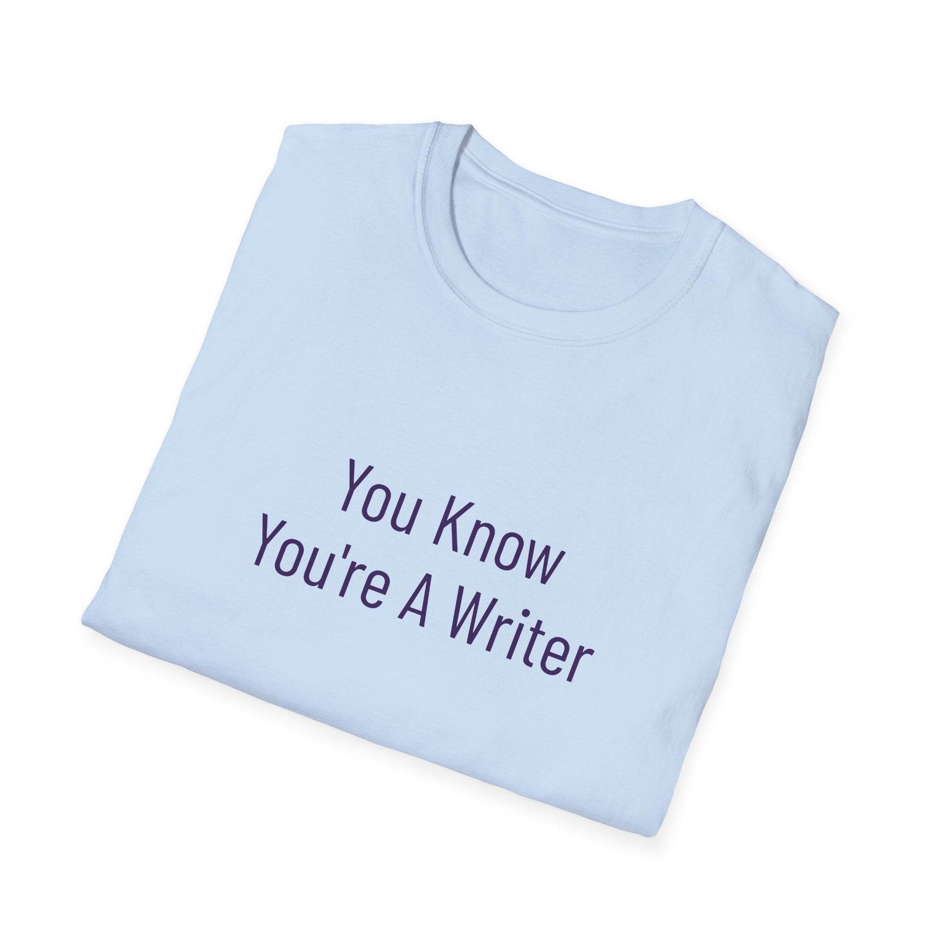 Unisex Softstyle T-Shirt - 'You Know' Philosophical - The Dreamer's Bookshop.