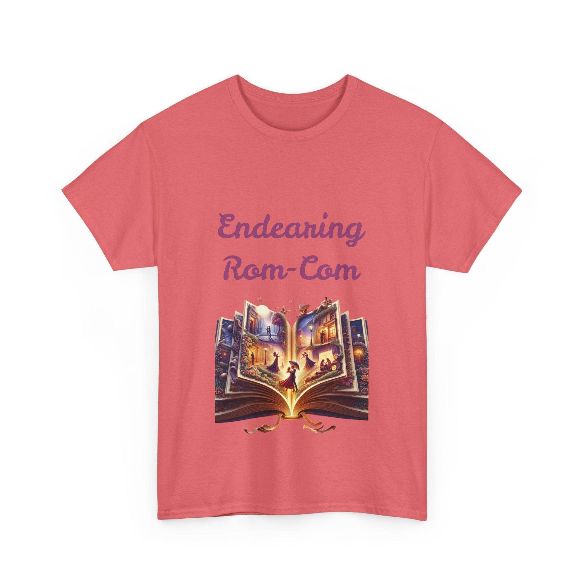 Endearing - Unisex Heavy Cotton Tee - Rom-Com Books - The Dreamer's Bookshop.