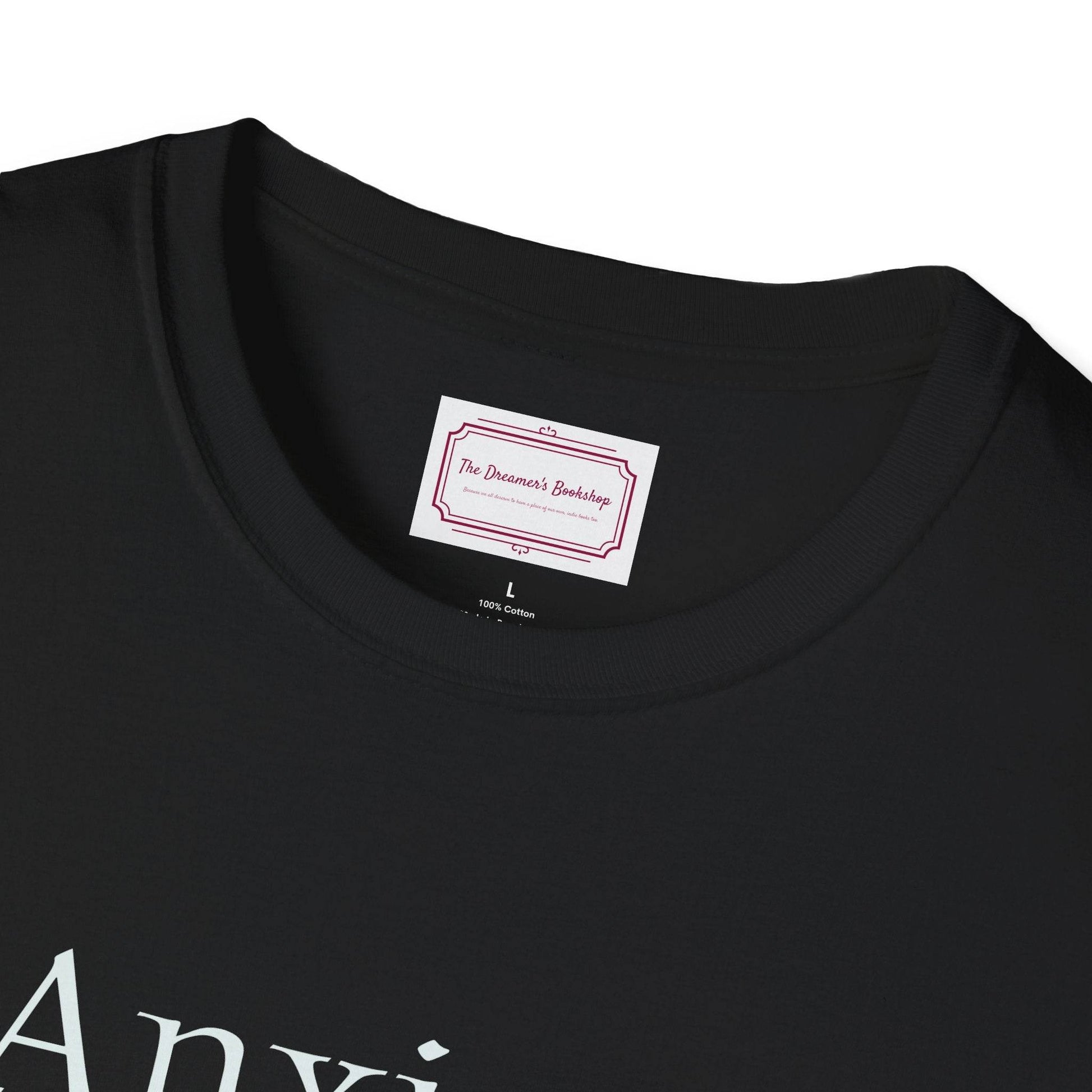 Anxiety Warrior Unisex Softstyle T-Shirt - Embrace Your Battles - The Dreamer's Bookshop.