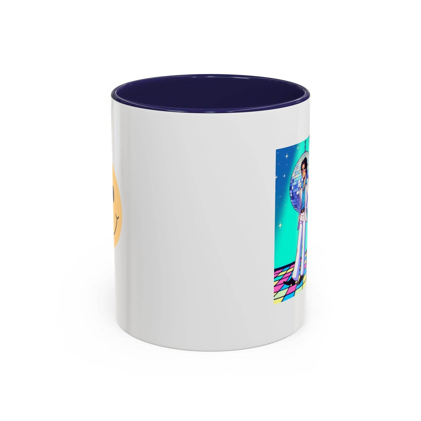 Party Vibe Accent Coffee Mug - Fun Reading Motivation Design - The Dreamer's Bookshop.