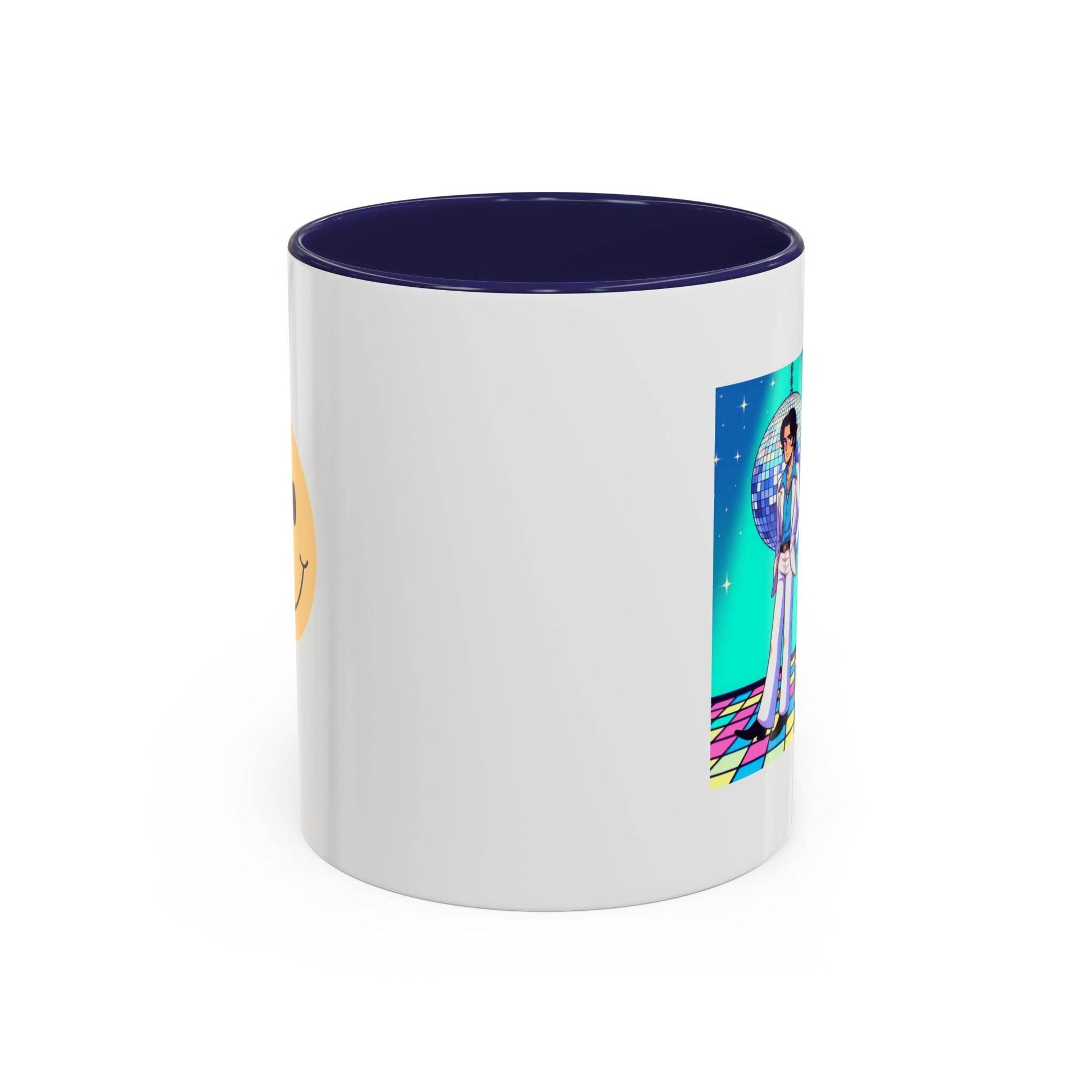 Party Vibe Accent Coffee Mug - Fun Reading Motivation Design - The Dreamer's Bookshop.