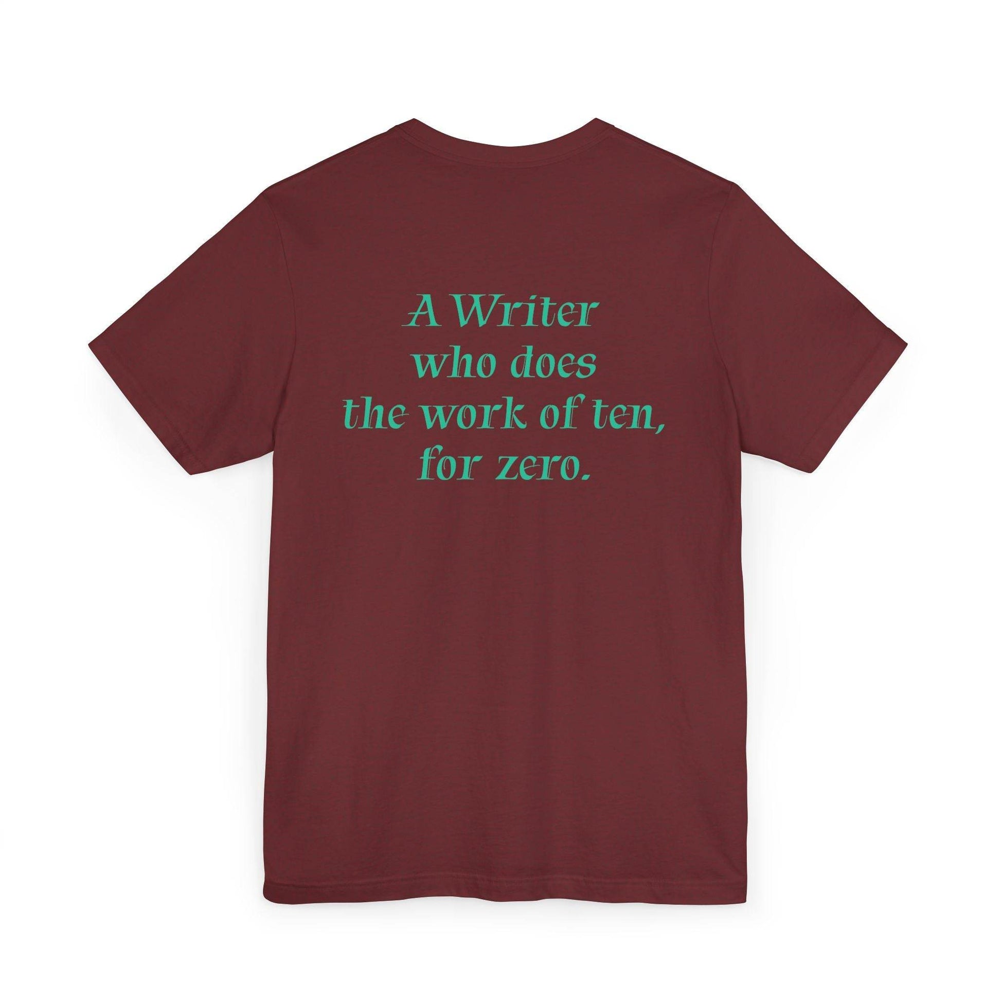 Unisex Jersey T-Shirt - 'Indie Author' Inspirational - The Dreamer's Bookshop.
