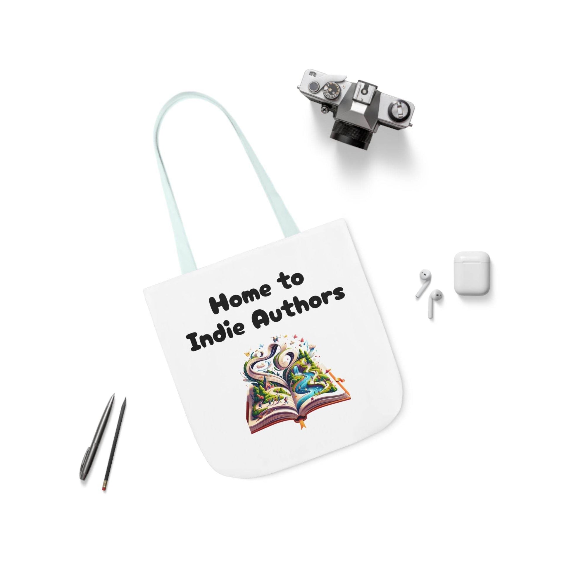 Home to Indie Authors Tote Bag - Perfect Gift for Book Lovers - The Dreamer's Bookshop.