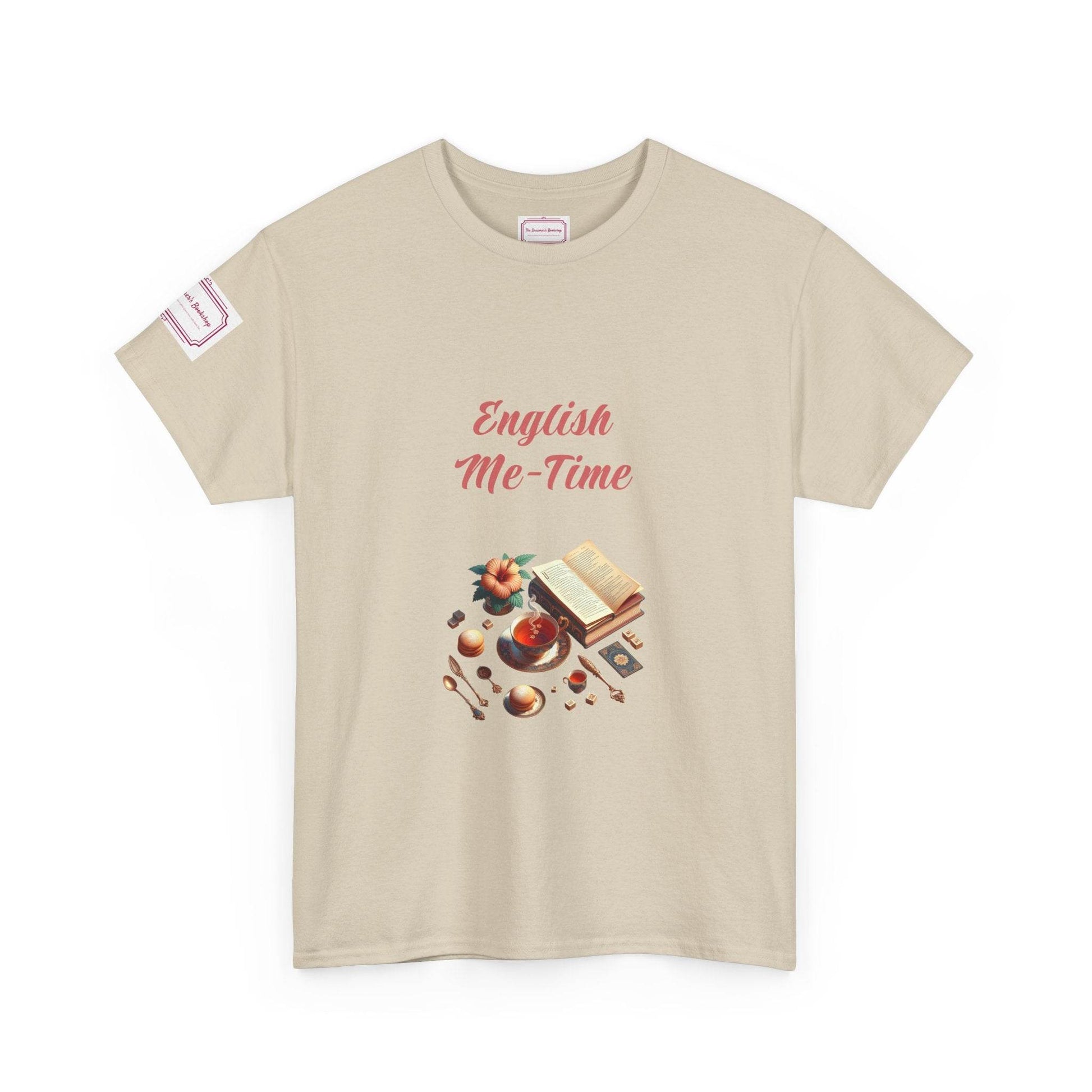 Me-Time - Unisex Heavy Cotton Tee - Perfect for Book Lovers - The Dreamer's Bookshop.