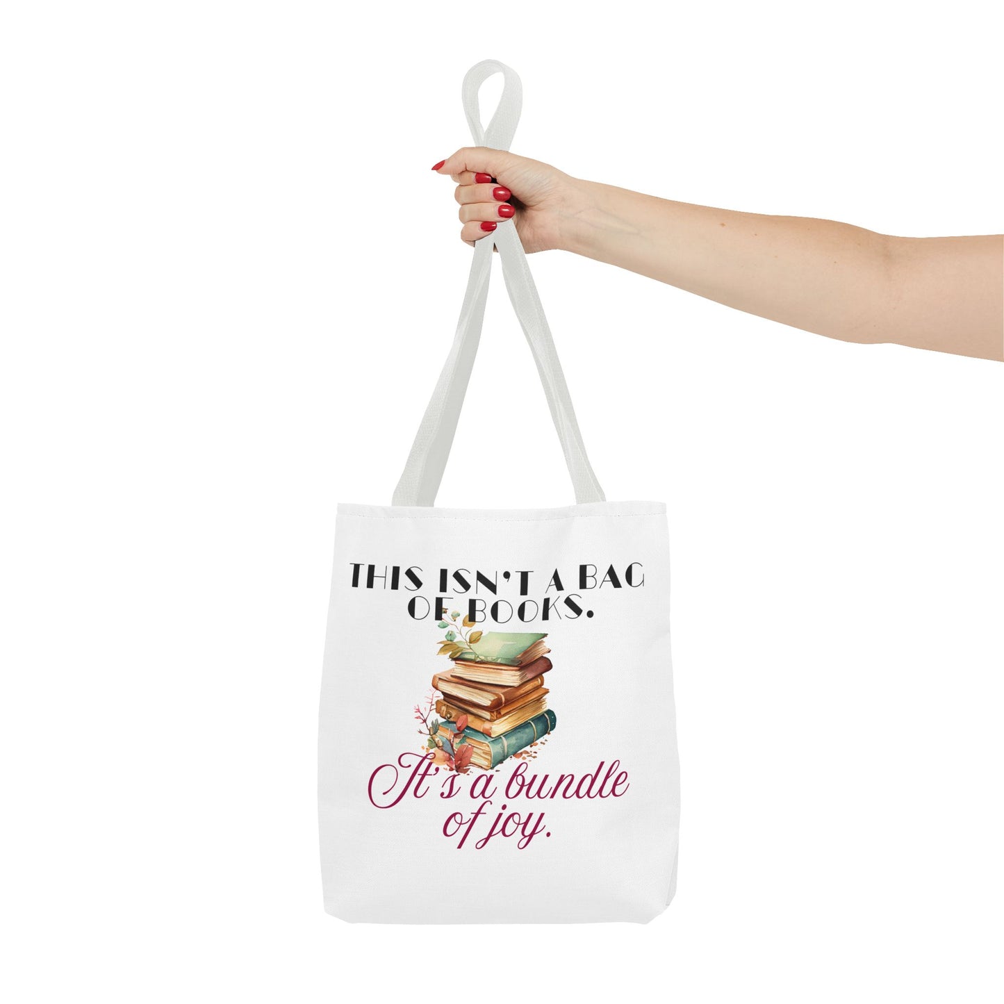 This isn't a Bag of Books - Tote Bag - Cozy Autumn Design