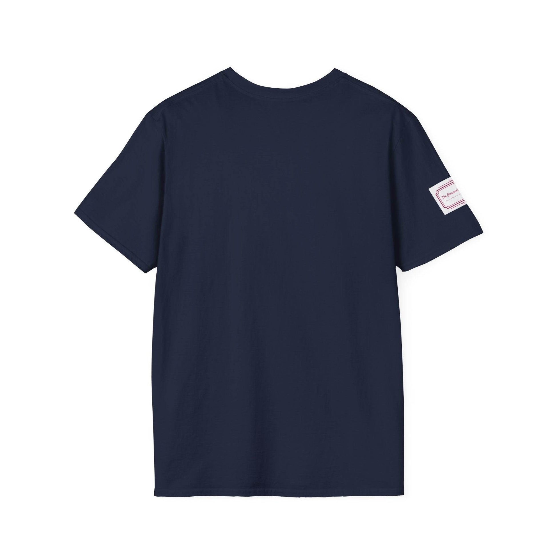 Inspirational Unisex Softstyle T-Shirt - 'Feeding' Book Lover Design - The Dreamer's Bookshop.