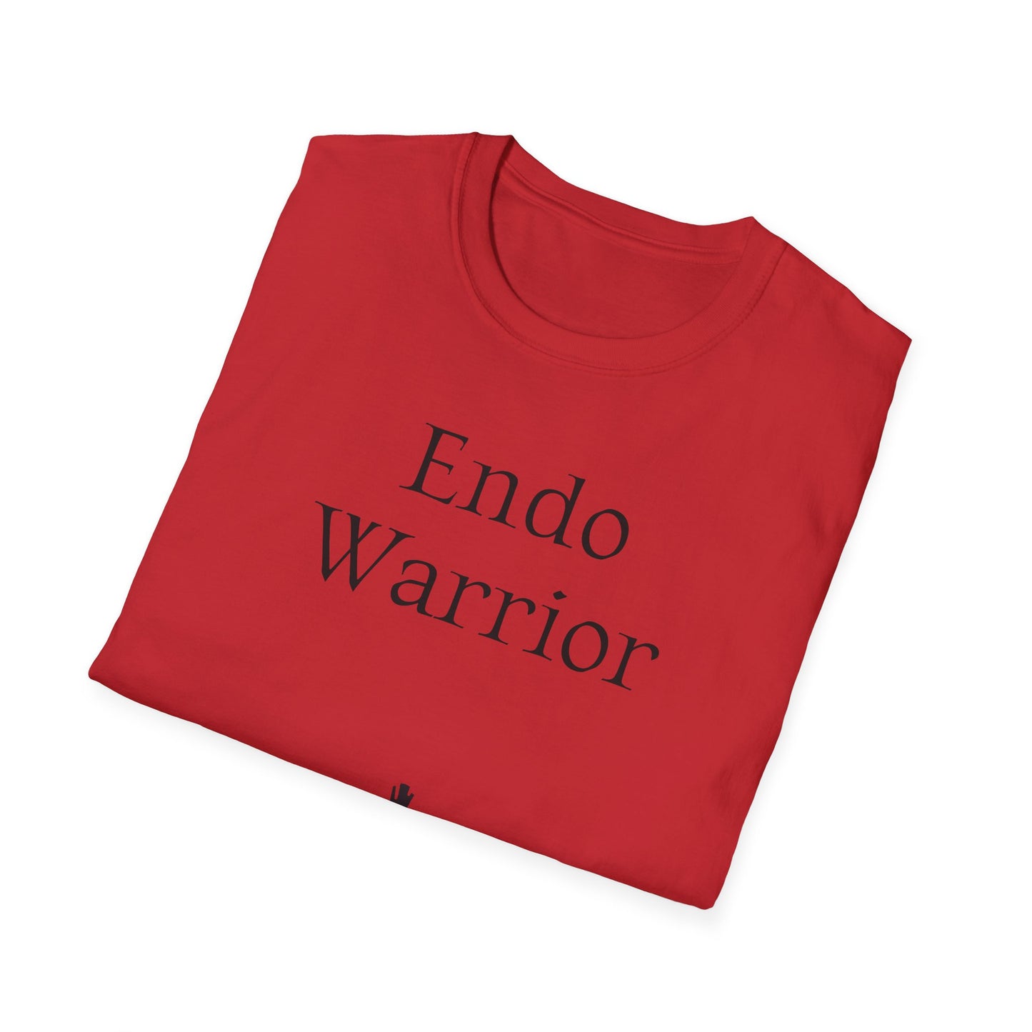 Endometriosis Warrior Unisex Softstyle T-Shirt - Empowering Graphic Tee for Women's Health Awareness