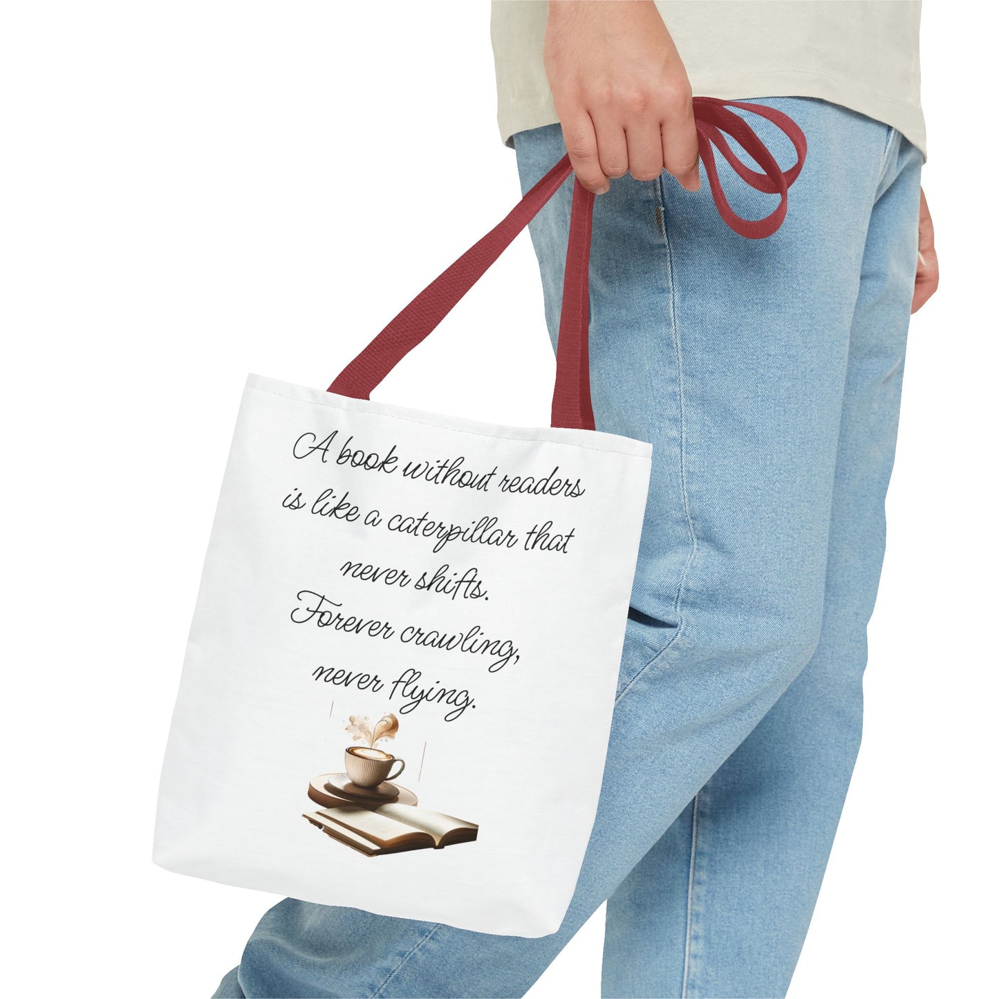 Literary Tote Bag – A book without readers