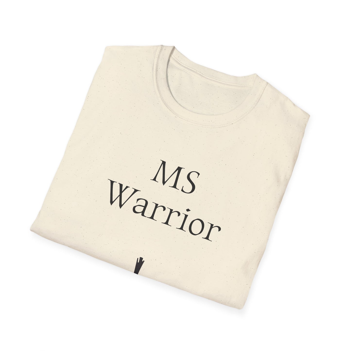 M.S. Warrior Unisex Softstyle T-Shirt - Empowering Battle for Women's Health
