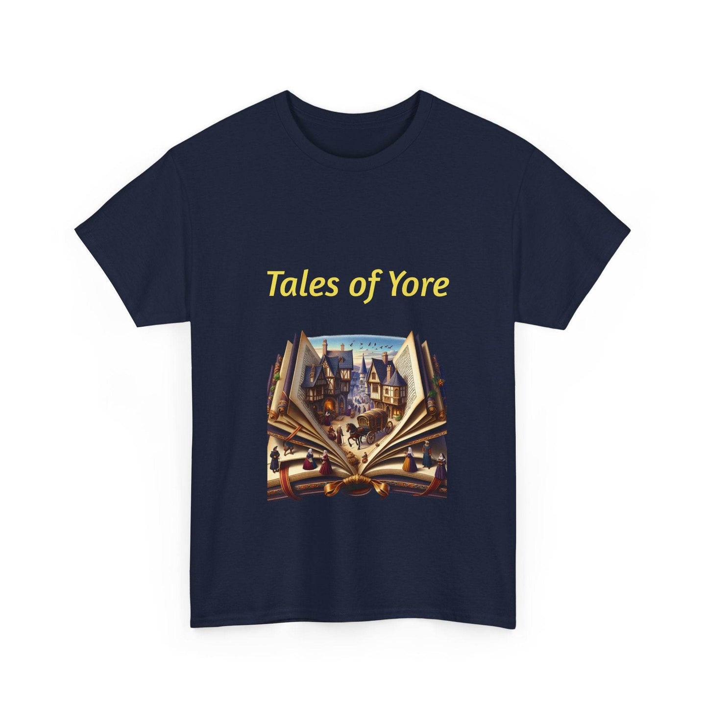 Tales of Yore - Unisex Heavy Cotton Tee - Historical Books - The Dreamer's Bookshop.