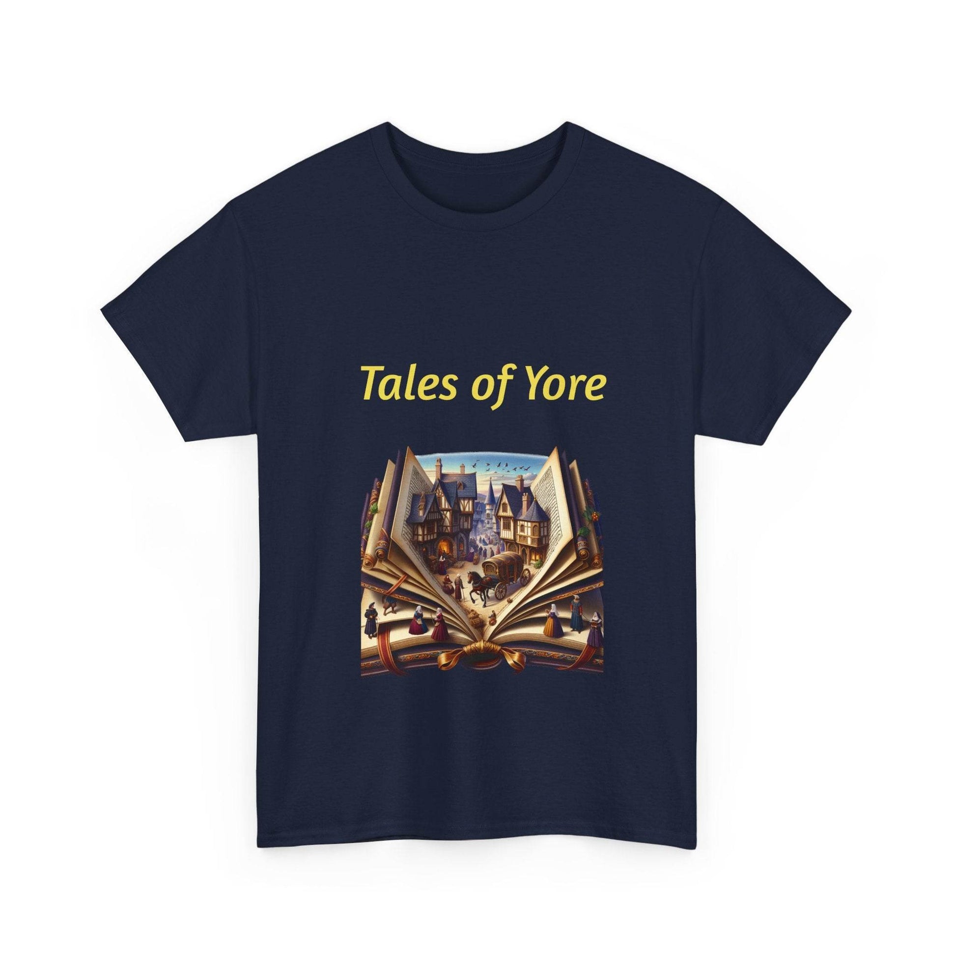 Tales of Yore - Unisex Heavy Cotton Tee - Historical Books - The Dreamer's Bookshop.