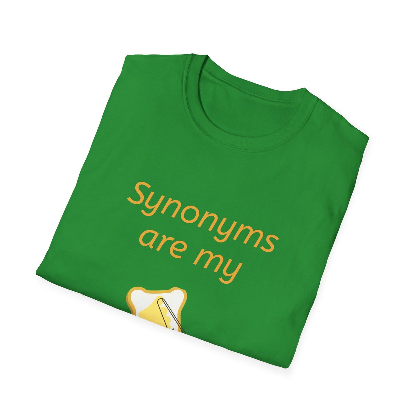 "Synonyms Are My Jam" Unisex Softstyle T-Shirt - Wordsmiths - The Dreamer's Bookshop.
