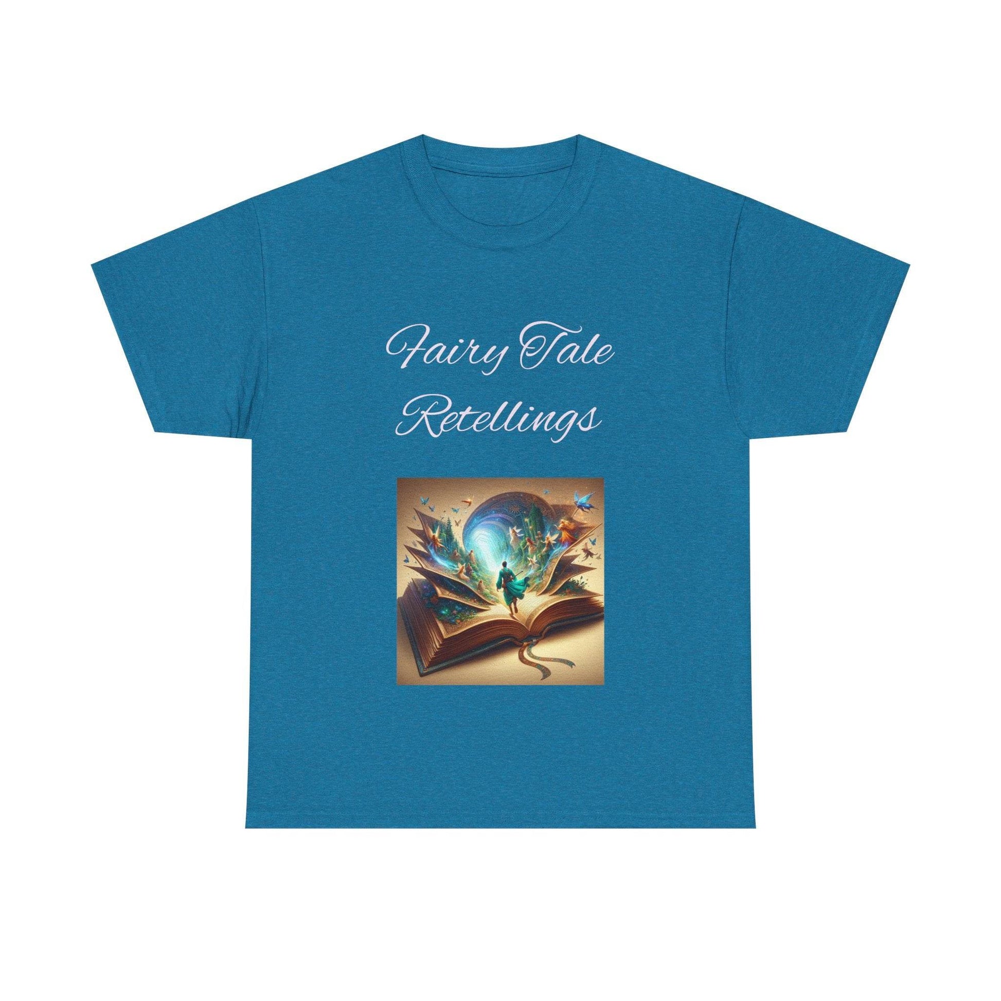 Fiction - Unisex Heavy Cotton Tee - Fairy Tale Retellings - The Dreamer's Bookshop.