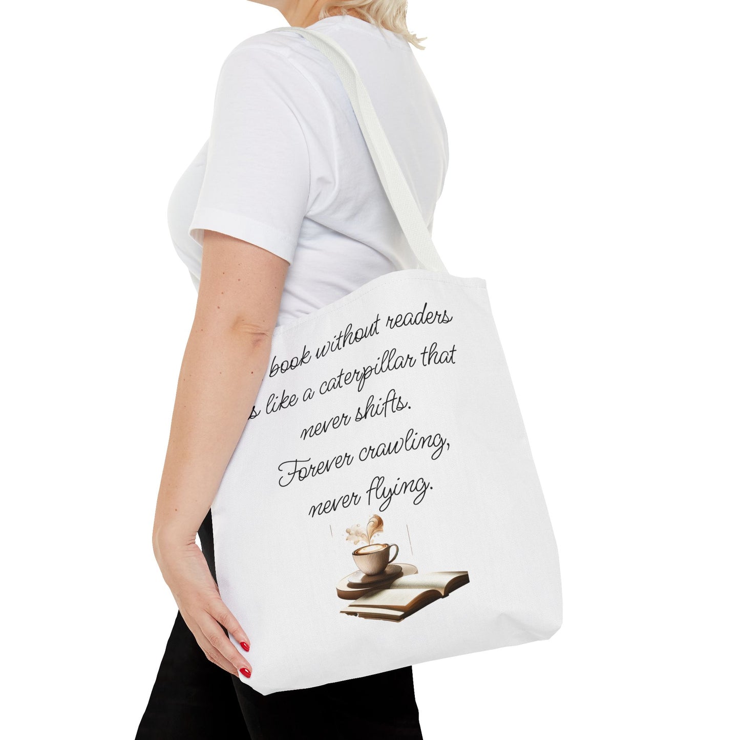 Literary Tote Bag – A book without readers