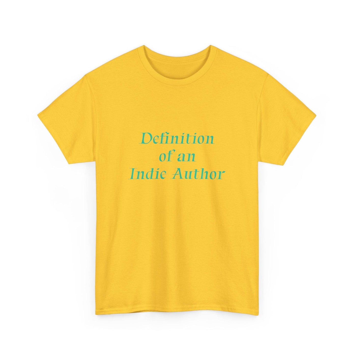 Indie Author - Unisex Heavy Cotton Tee - Creative Apparel - The Dreamer's Bookshop.