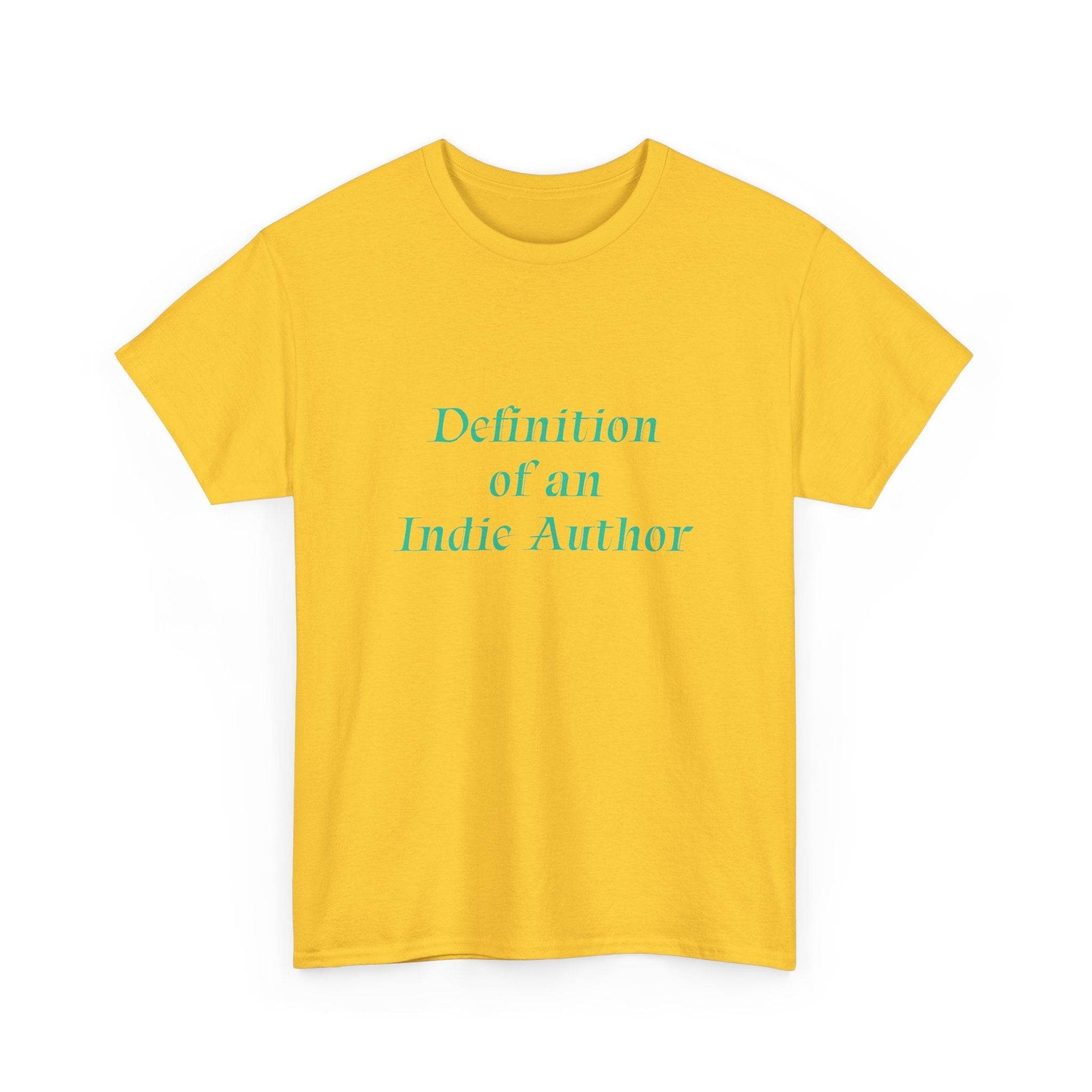 Indie Author - Unisex Heavy Cotton Tee - Creative Apparel - The Dreamer's Bookshop.