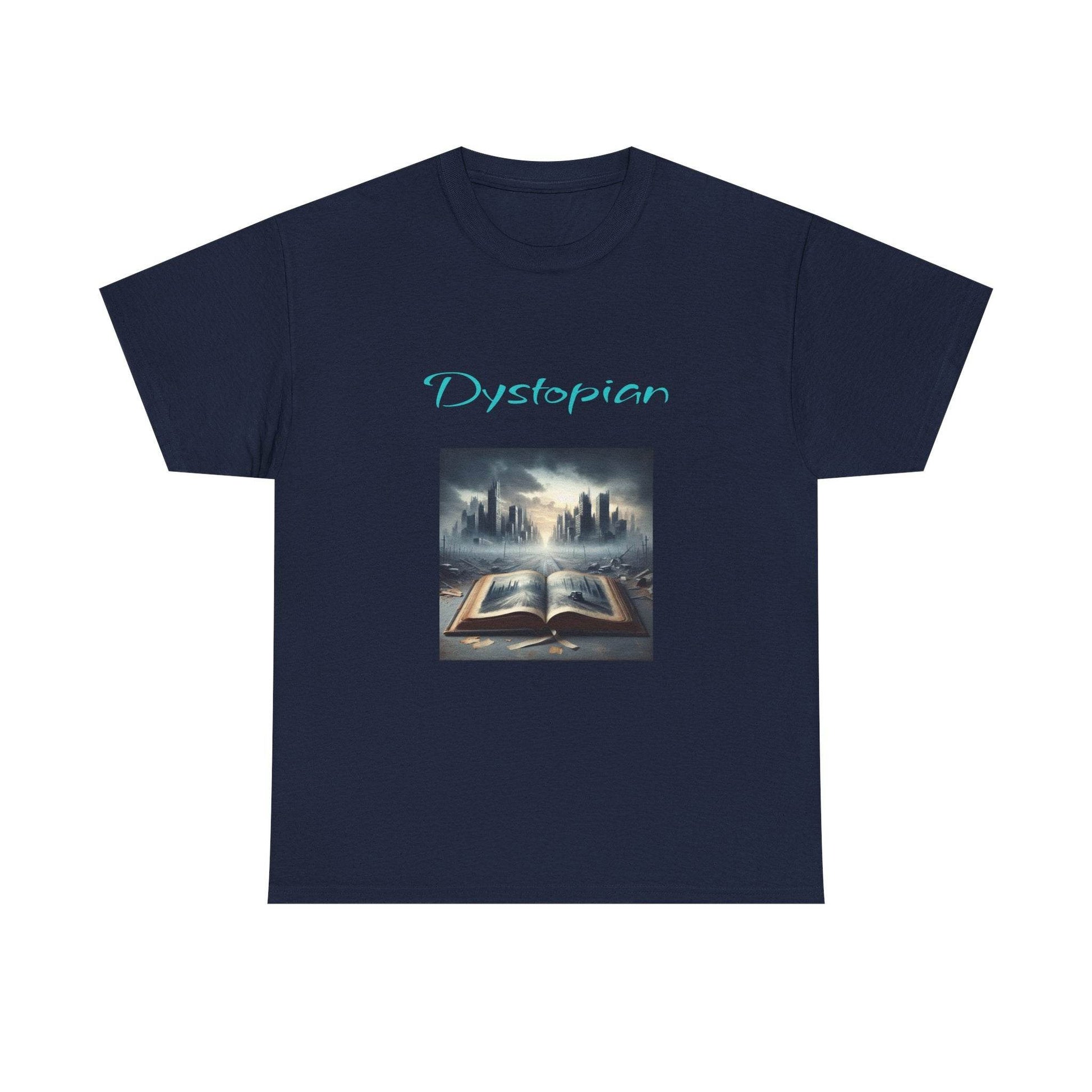 Fiction - Graphic Tee - Unisex Heavy Cotton T-Shirt Dystopian Books - The Dreamer's Bookshop.