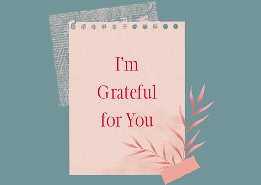 The Dreamer's Bookshop "Grateful" Appreciation Card - The Dreamer's Bookshop.
