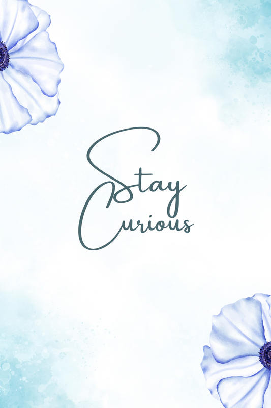 The Dreamer's Bookshop "Curious" Affirmation Card - The Dreamer's Bookshop.