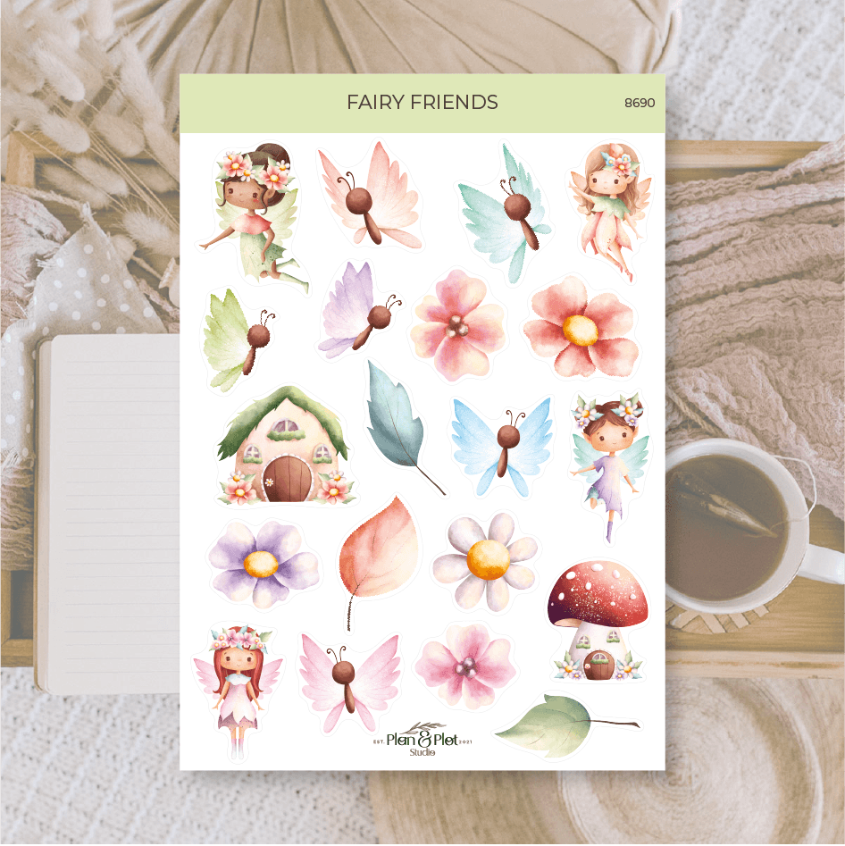 Plan & Plot Studio - Sprookjesvrienden | stickers - The Dreamer's Bookshop.