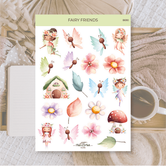 Plan & Plot Studio - Sprookjesvrienden | stickers - The Dreamer's Bookshop.