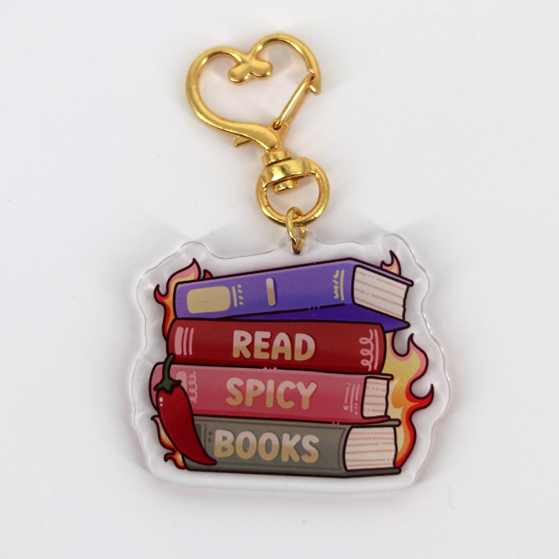 Bookish Goods - Sleutelhanger Spicy Books - The Dreamer's Bookshop.